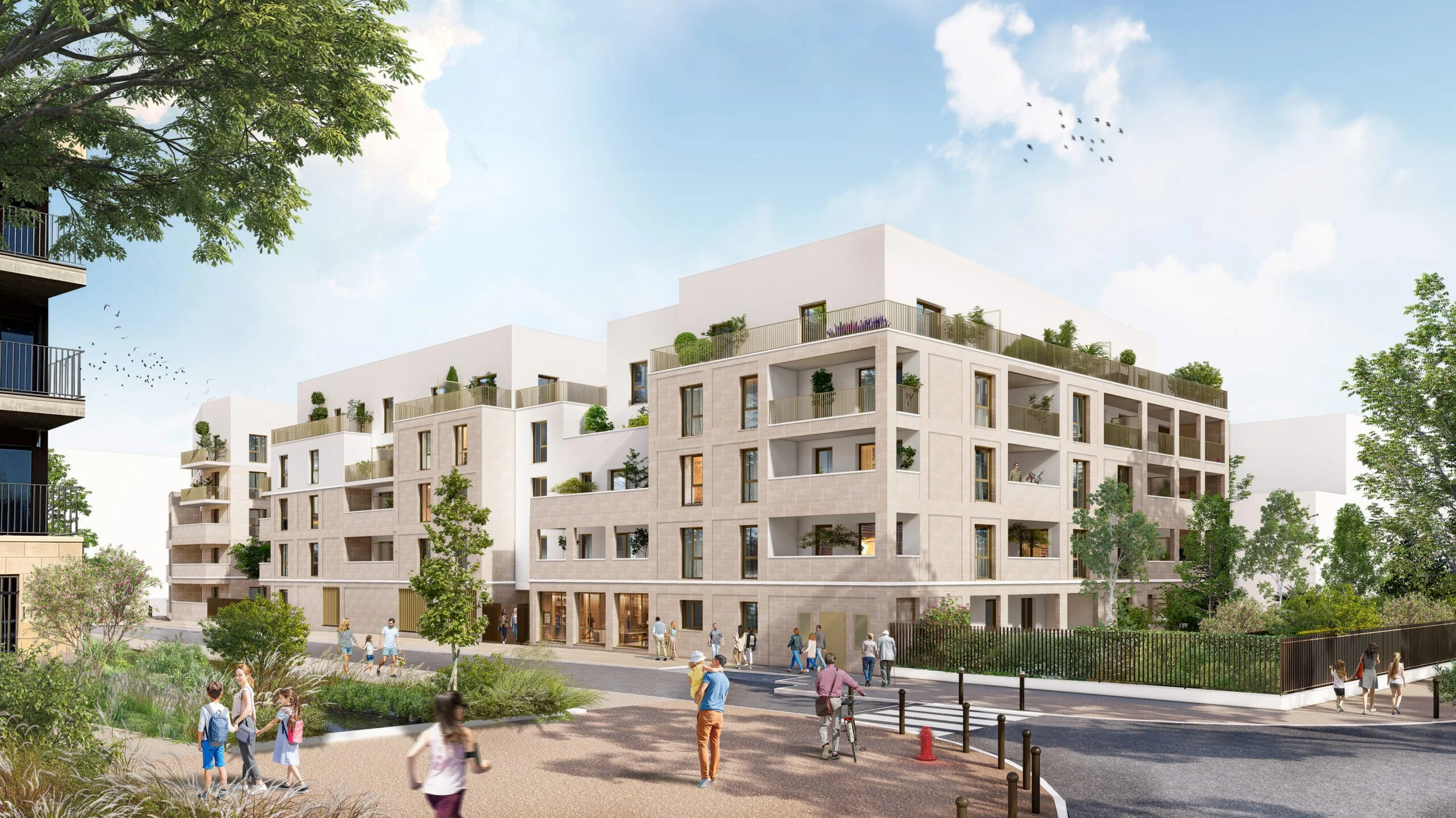 Programme de 70 lots - ZAC Charles Renard- St Cyr l'Ecole (78)