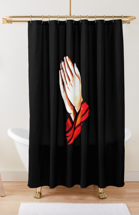 SHOWER CURTAIN: $57.14
