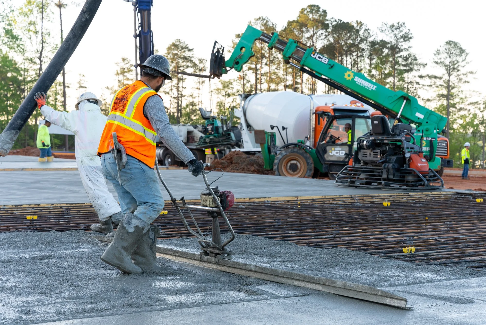 Duffey Southeast Construction Concrete Pour