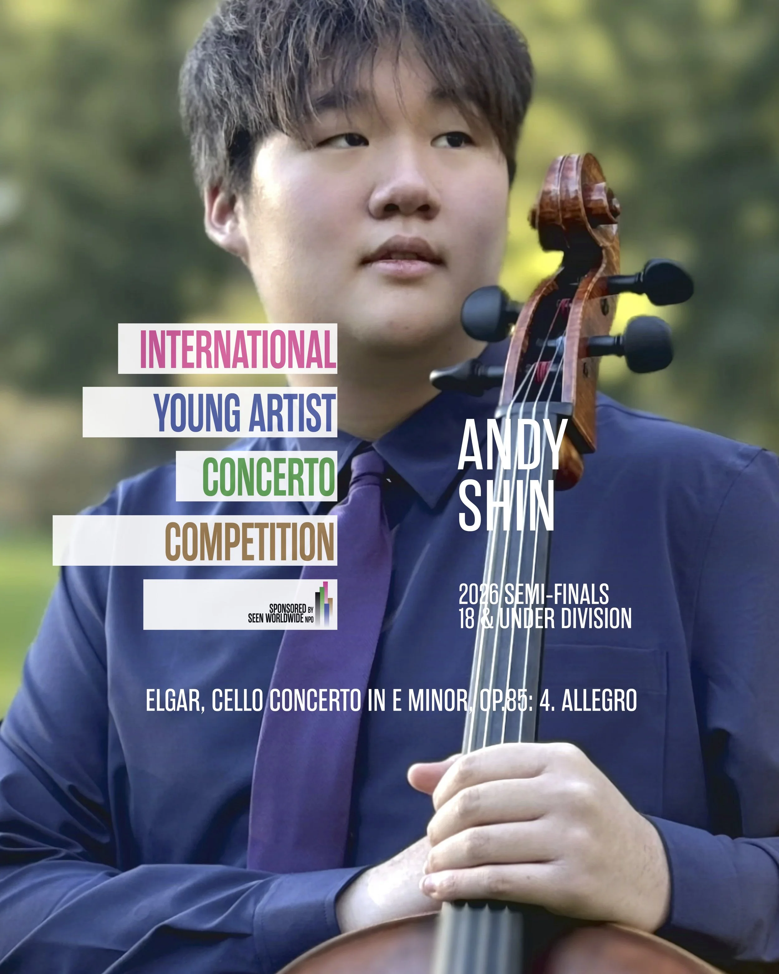 2026 IYACC Finalist - Andy Shin - Cello — International Young Artist ...