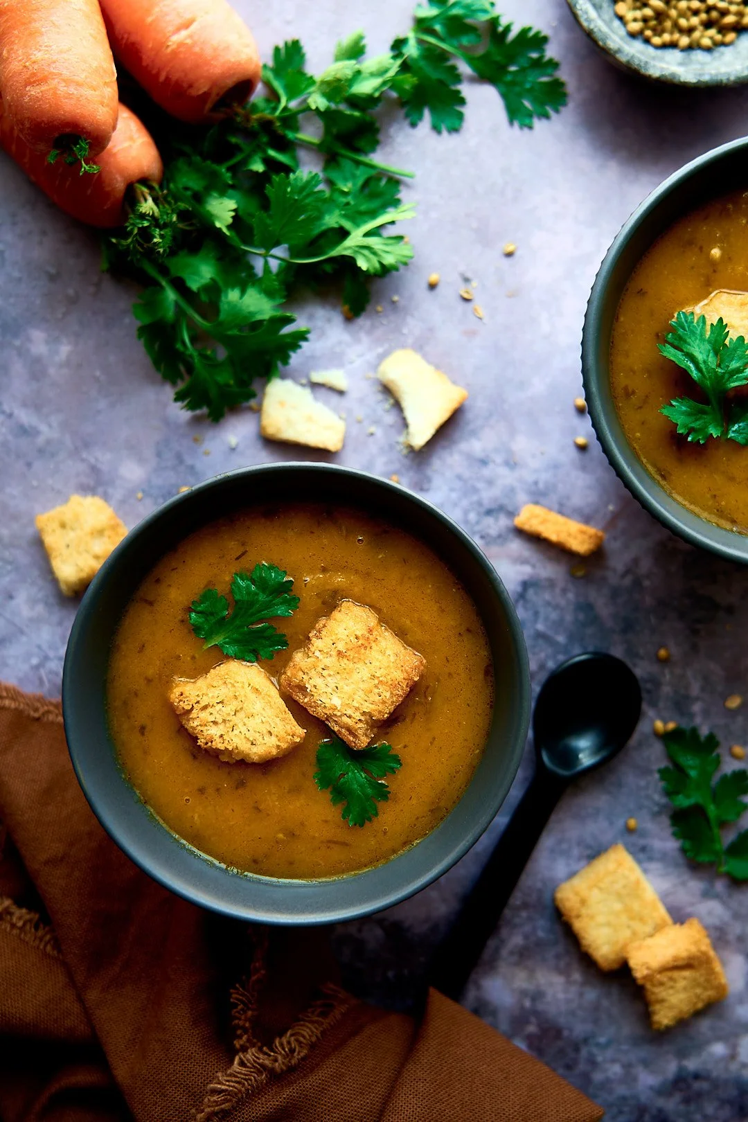Carrot & Coriander Soup 