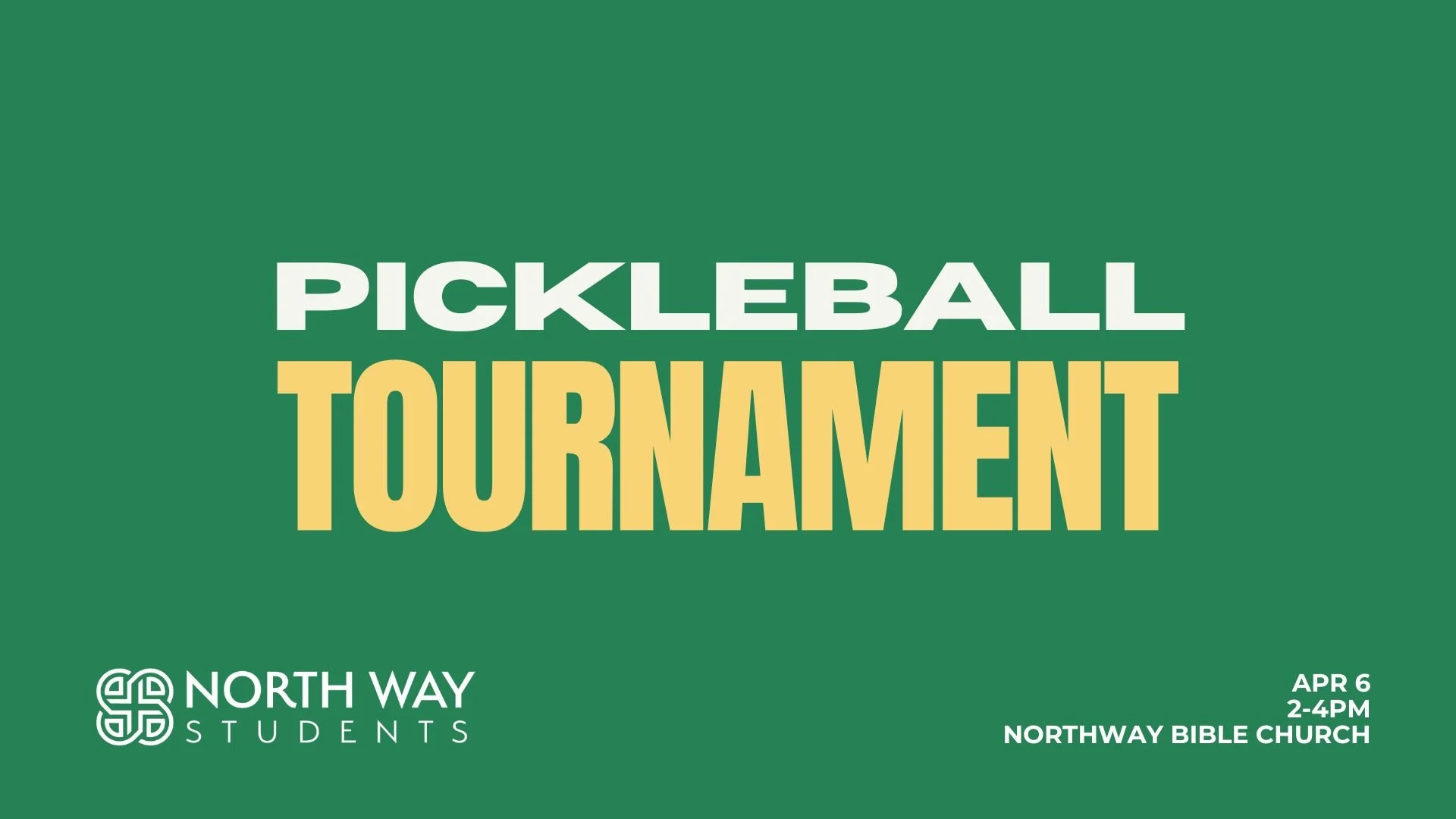 Pickleball Tournament