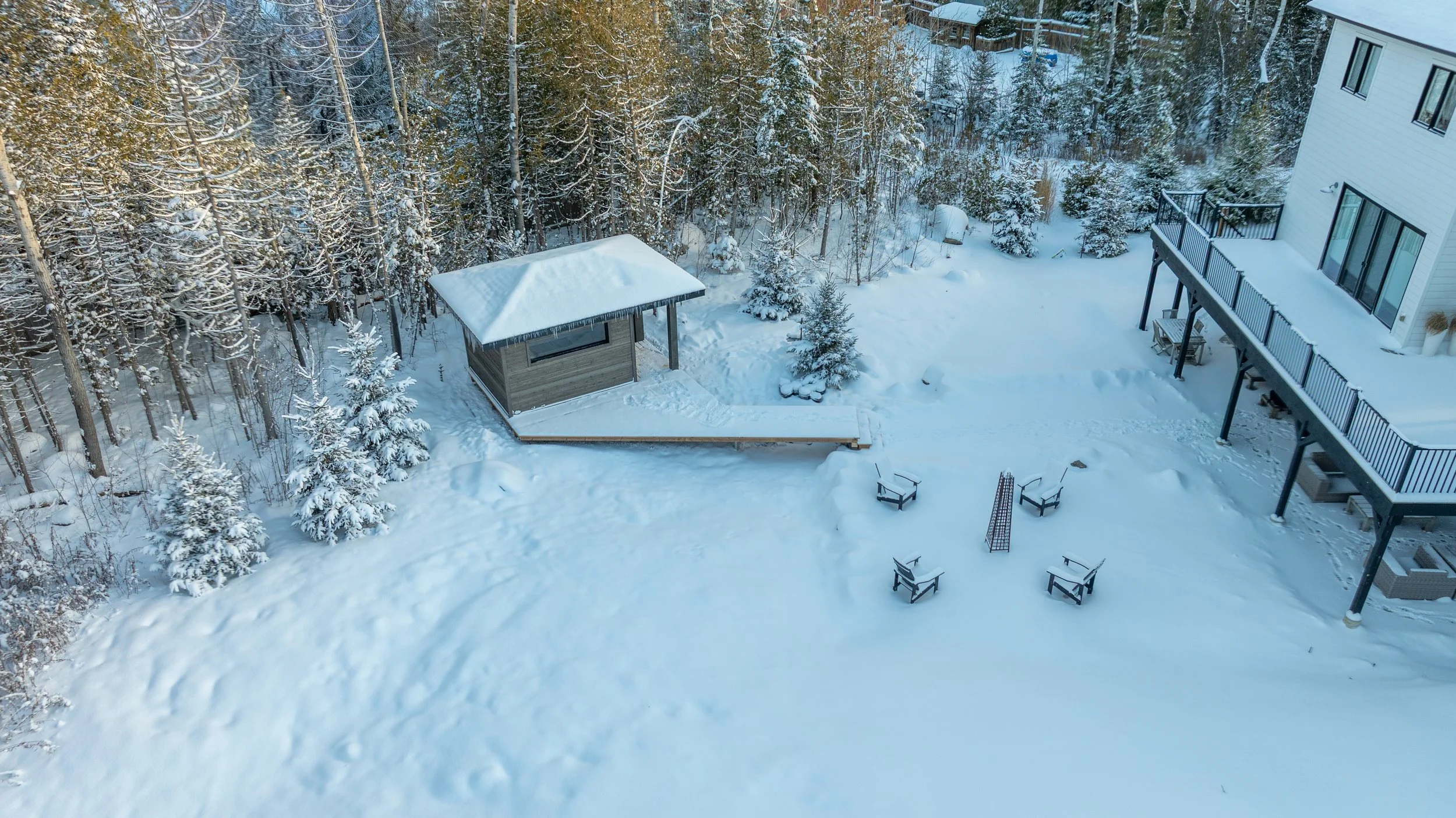Timber Lane Project | A Custom Outdoor Sauna Built for the Canadian Wild