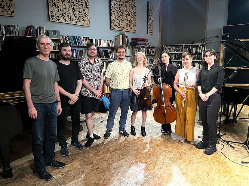 recording "F(f)ern" by Reiko Füting, Oktaven Studio, NY, 2024