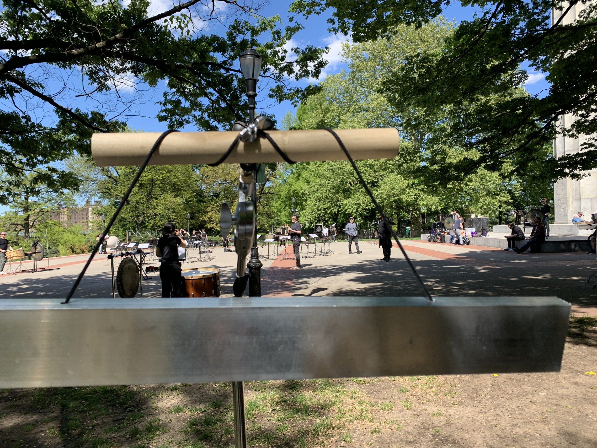 "Field Of Vision" by Michael Gordon at Long Play 2023, Fort Greene Park, Brooklyn