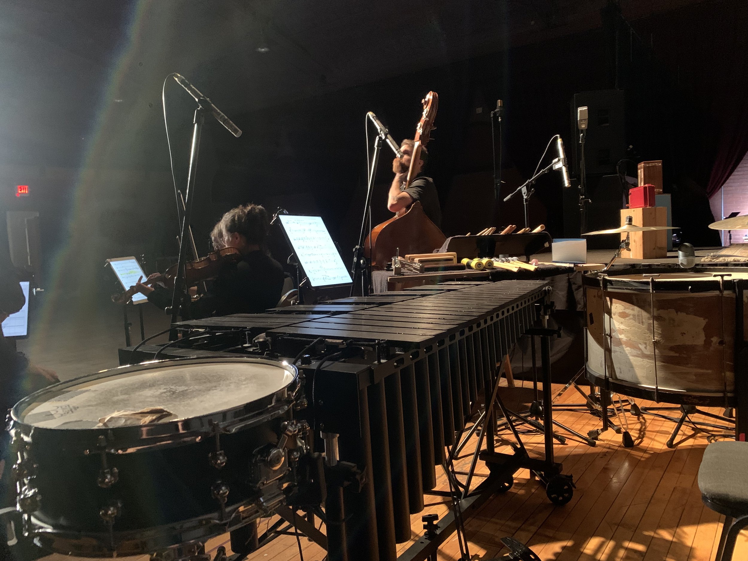 "Dark Exhalation" by Amber Vistein, Somerville Armory, Boston, 2023