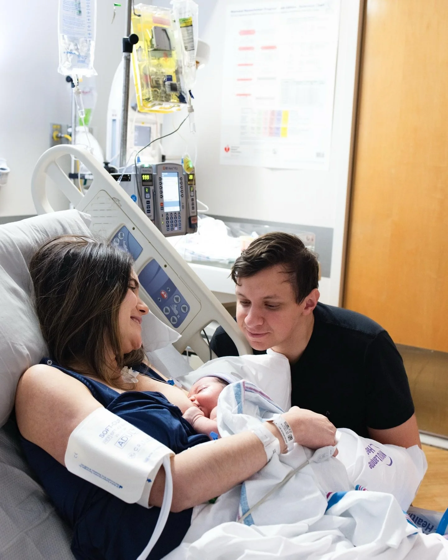 Those first moments in the hospital room feel unreal.✨

You&rsquo;re tired. Everything is quiet.
And suddenly this tiny human is lying on your chest &mdash; warm, real, yours.

The world slows down.
Time feels different.
Nothing else matters the same