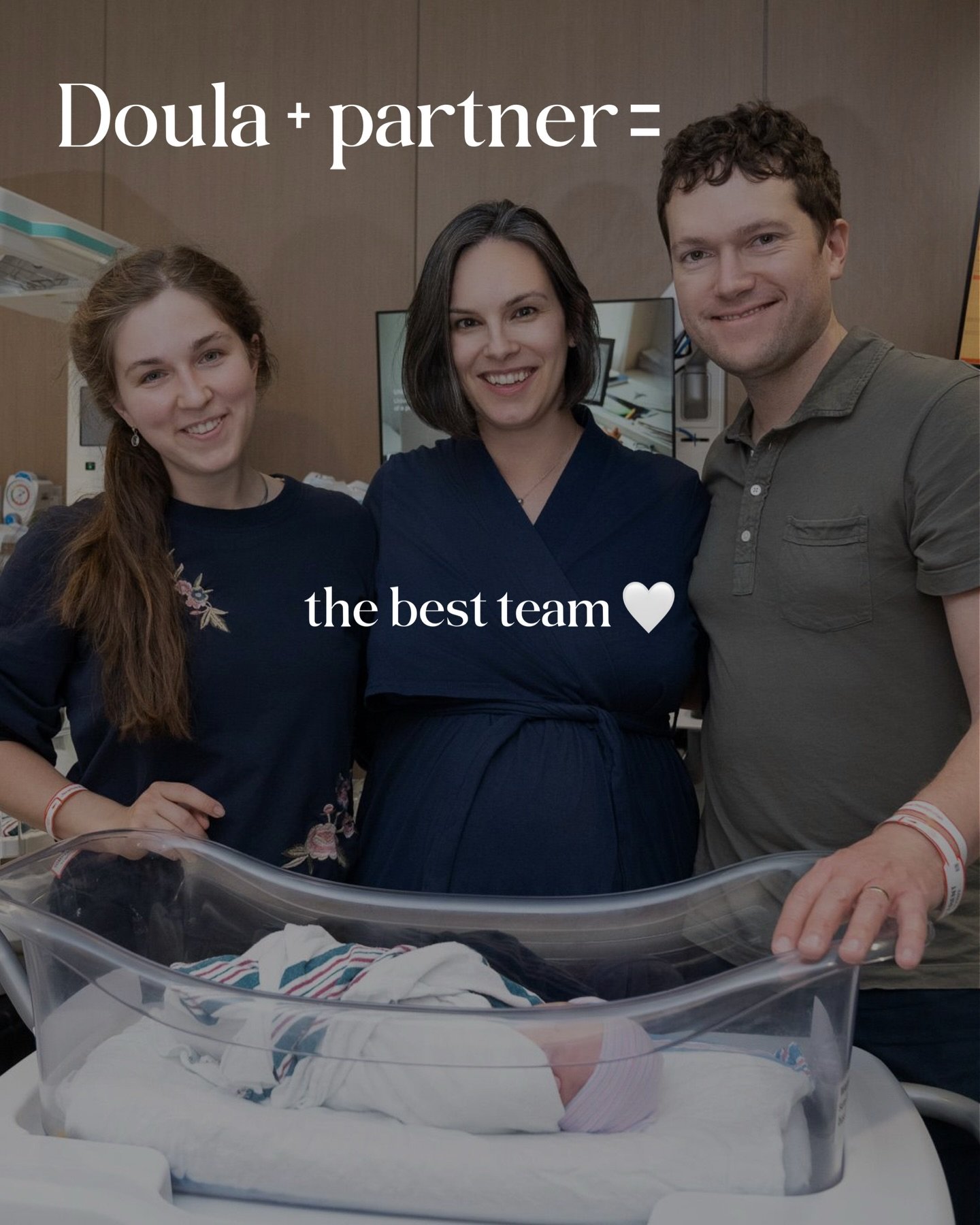 Doula + partner = the best team 🤍

During labor, partner support can make a huge difference &mdash; both physically and emotionally.

Many partners want to help but simply don&rsquo;t know what to do in the moment. That&rsquo;s completely normal.

T