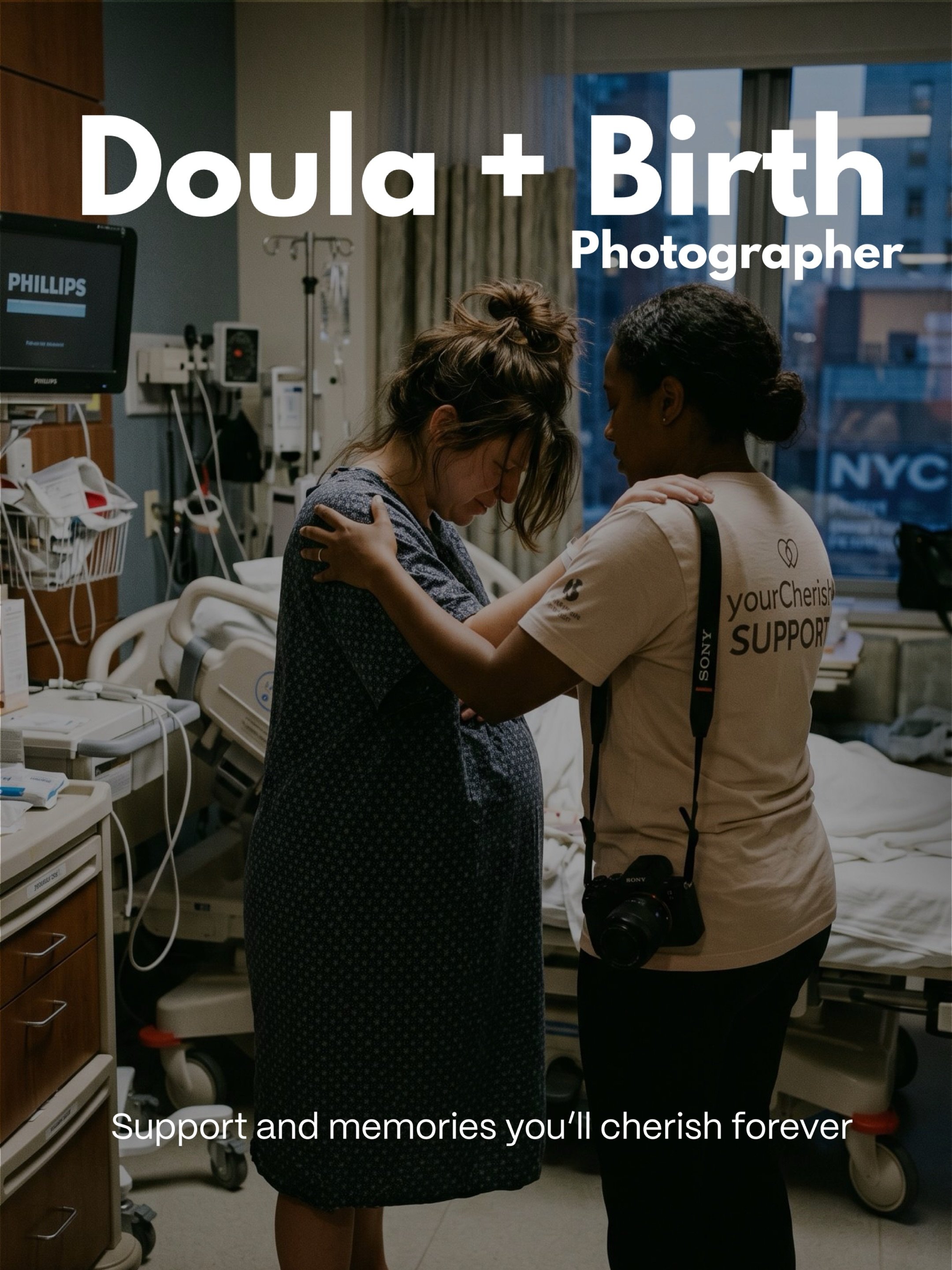 You don&rsquo;t have to choose between support and memories.

🤍 Continuous doula support
📷 Professional birth photography

One trusted person. One unforgettable experience.

Serving families across NYC, NJ &amp; CT.

Send us a message to learn more