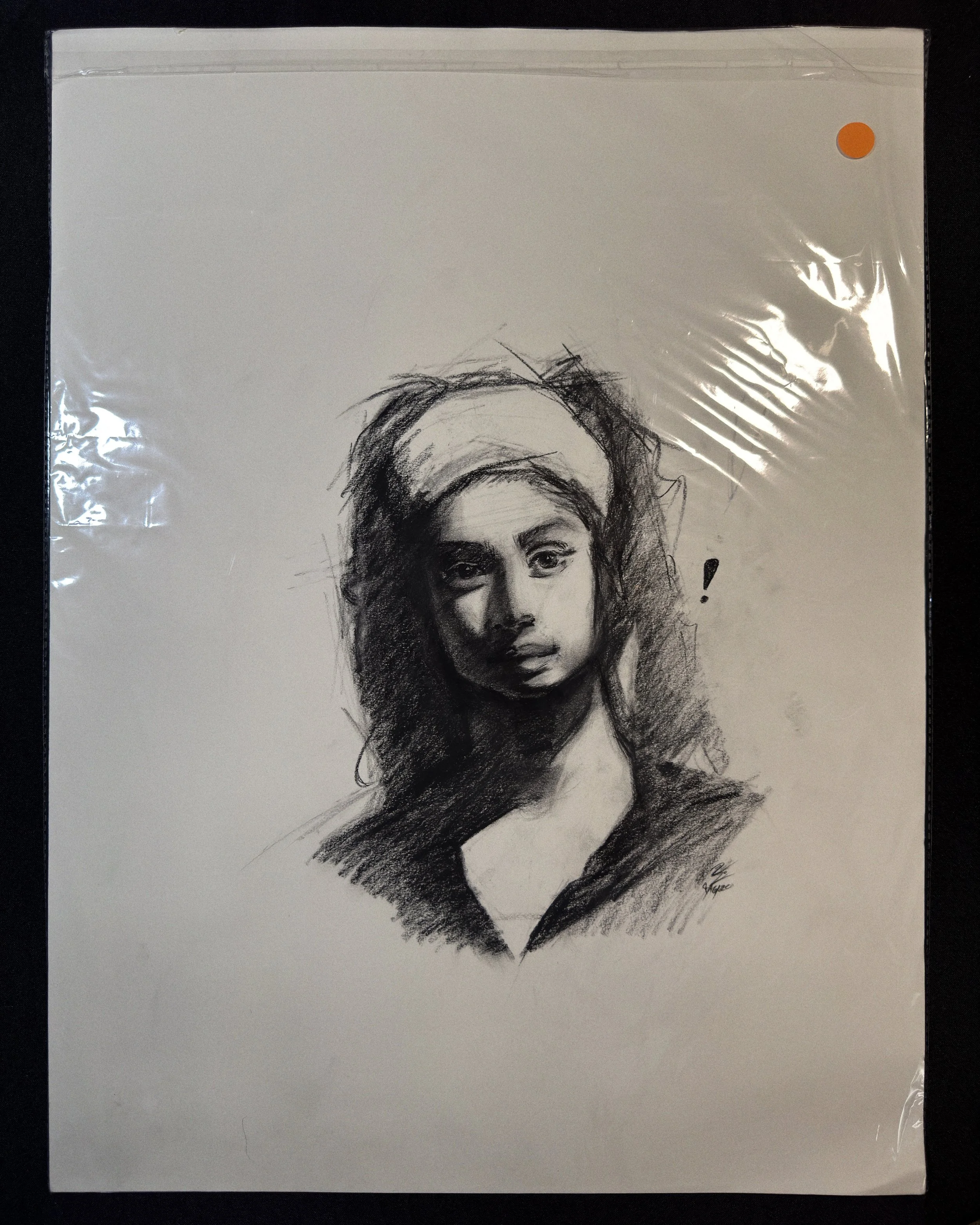 Charcoal Portrait No. 002