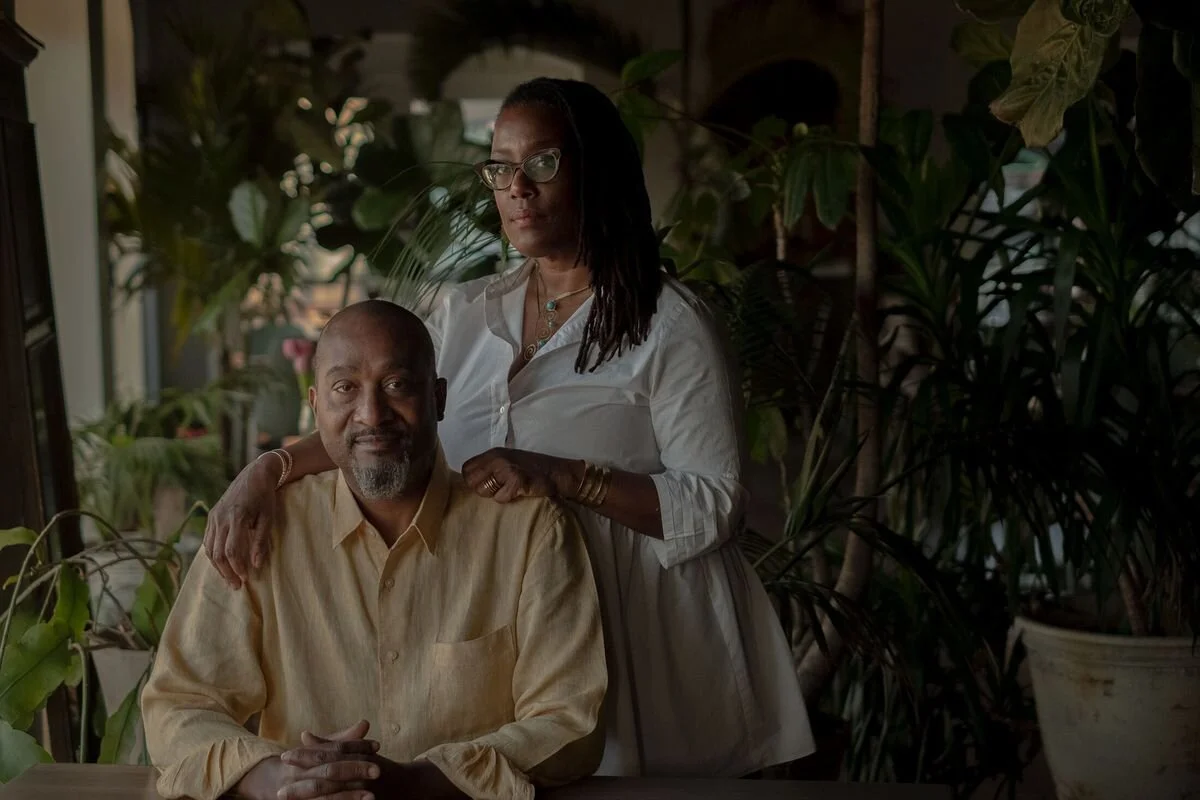 Dwight Campbell and Nicole Foster, founders of Cajou Creamery in Baltimore. PHOTOGRAPHER: GABRIELLA DEMCZUK FOR BLOOMBERG BUSINESSWEEK