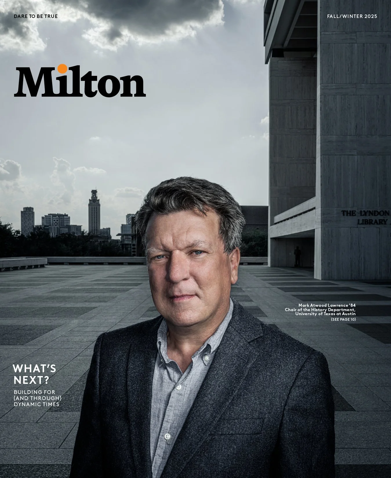        

 
    MILTON MAGAZINE  Spring/Summer 2025 
 




















  
  



      

 
   Art Direction, Design, Production  Client: Milton Academy, Milton, Mass. 
 




















  
  



      &nbsp;      






























