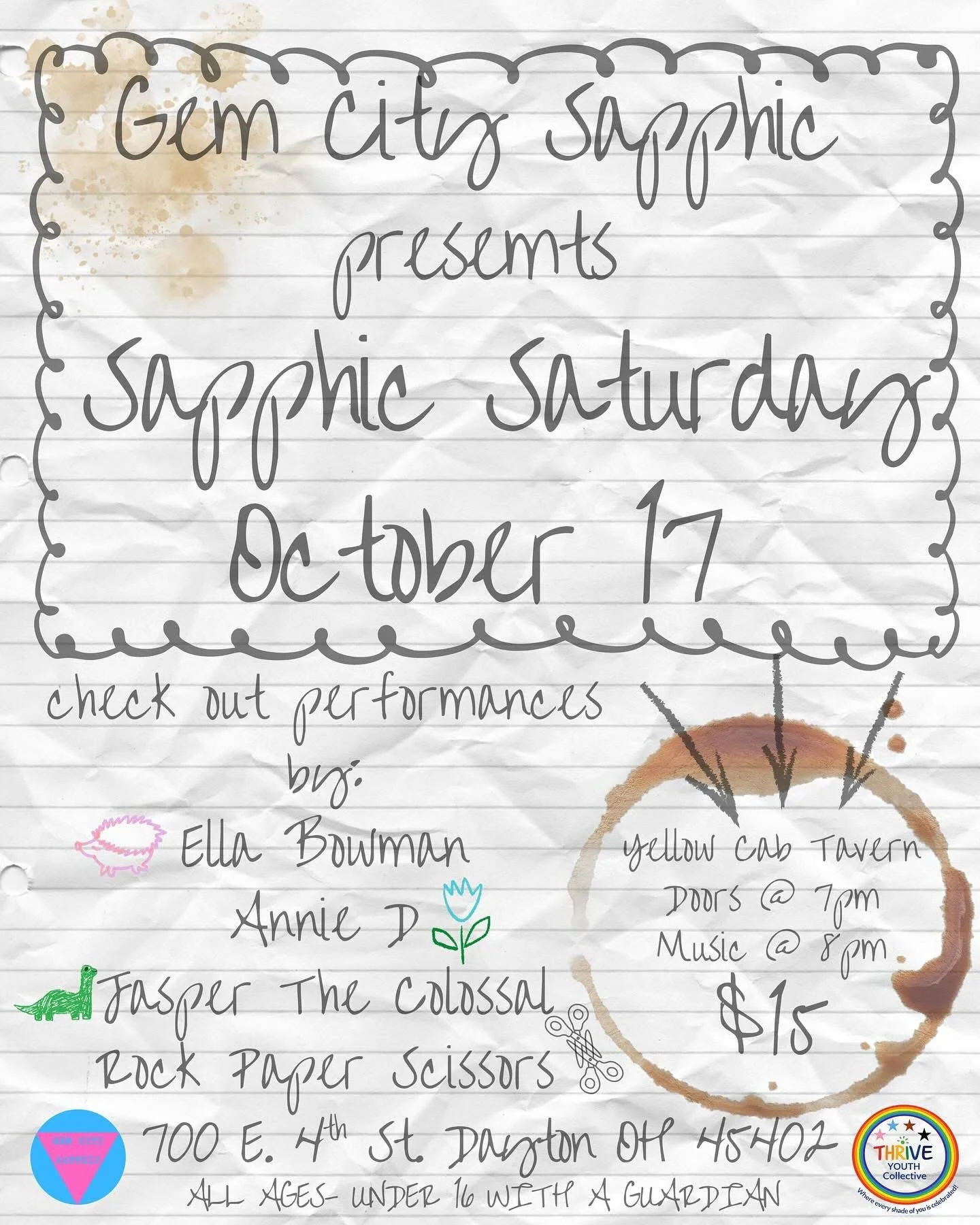 Sapphic Night @ Yellow Cab Tavern
