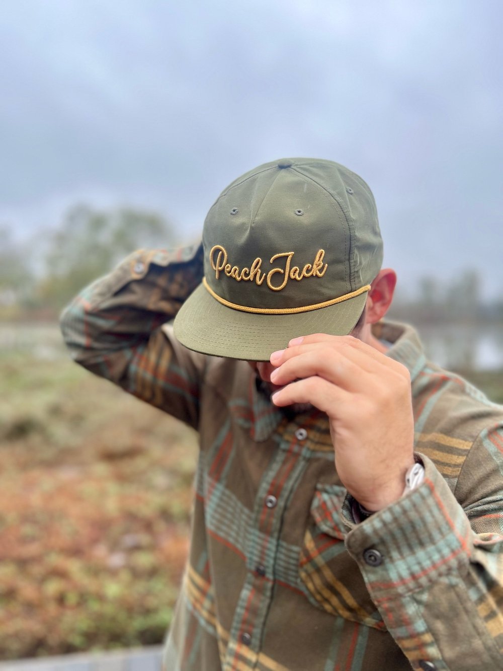 Hooch Performance Rope Hat — Peach Jack Apparel