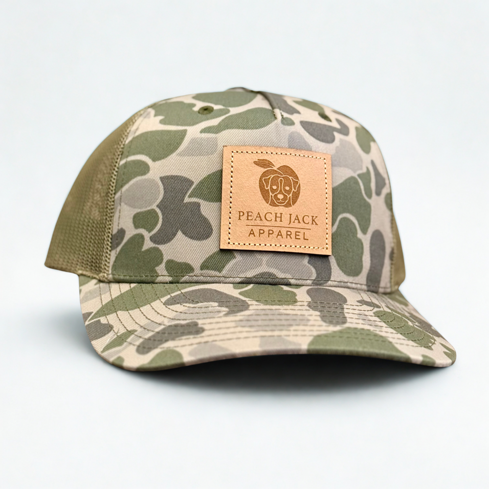 Ranger - Marsh Duck Camo Trucker — Peach Jack Apparel
