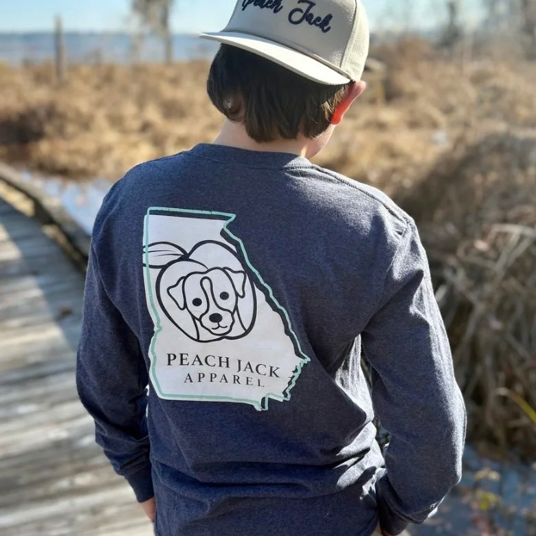 Youth Georgia Line Long Sleeve