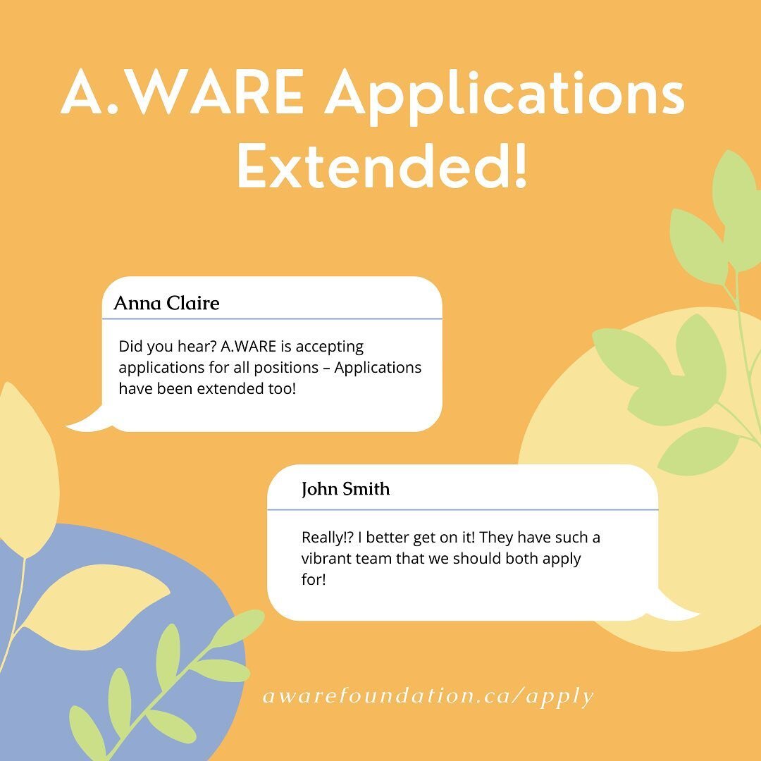 Guess what! If you forgot to send in an application, you now have an extra week to do so! Join our amazing team for the 2021-2022 cycle through the link in our bio. 🧡