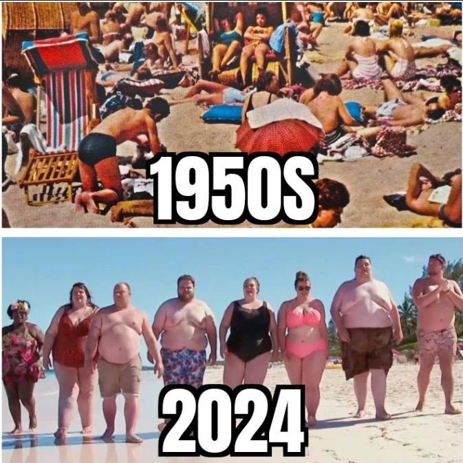 #Obesity won't ever be #normal no matter how much #LowVibrational #dumbfucks and the #NWO #Babylon #satanic #beast #system tries to #normalize it.