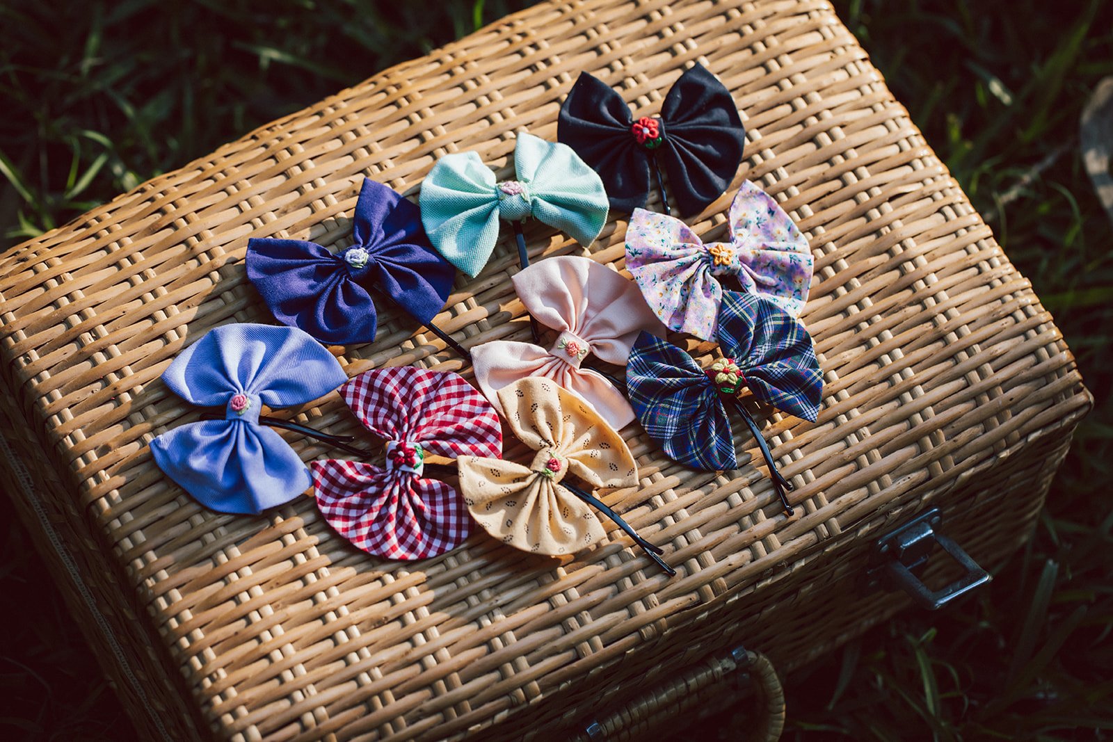Each Dot & Mila dress comes with a complementary matching bow for her hair.