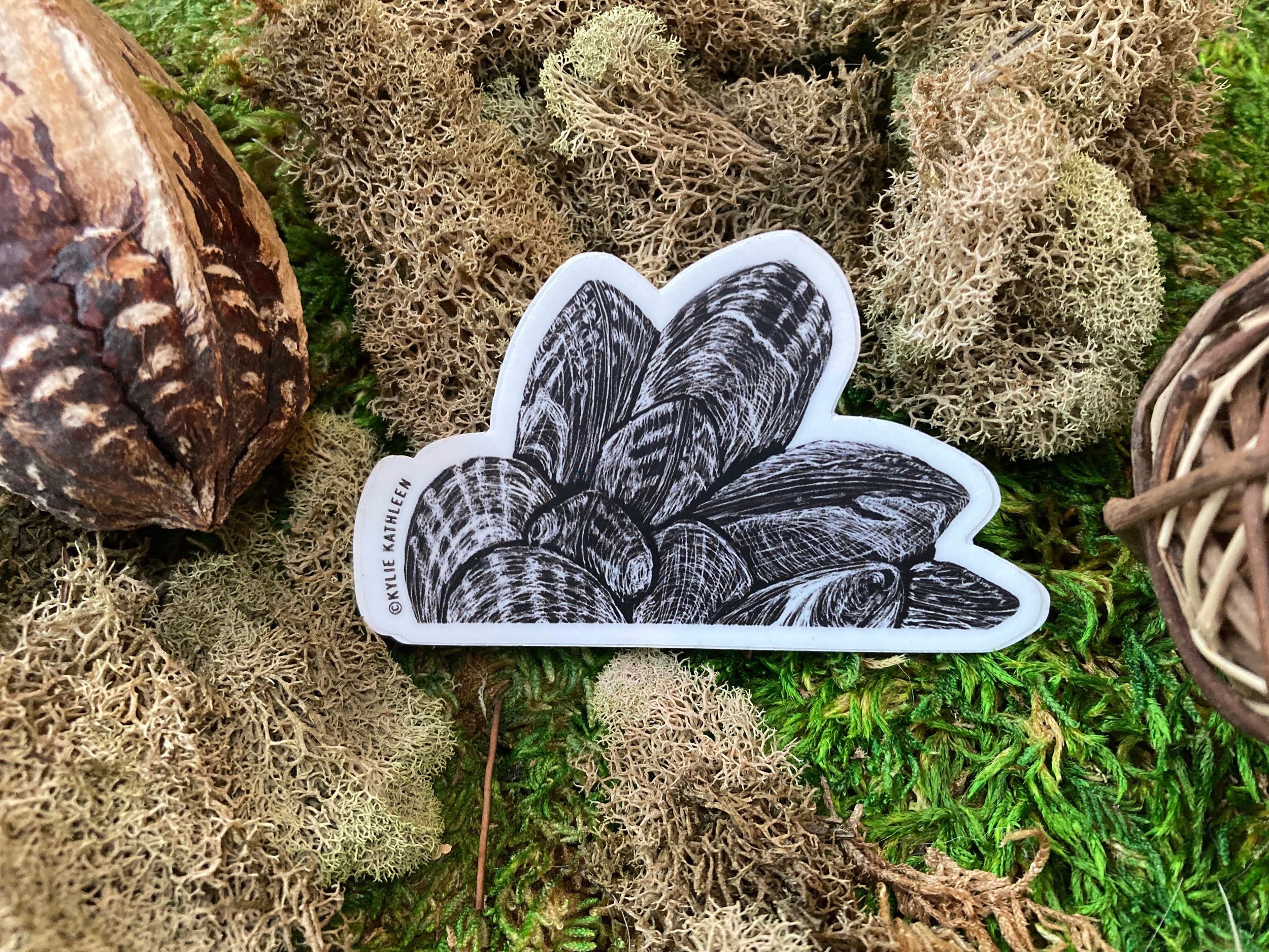 Mussels Sticker