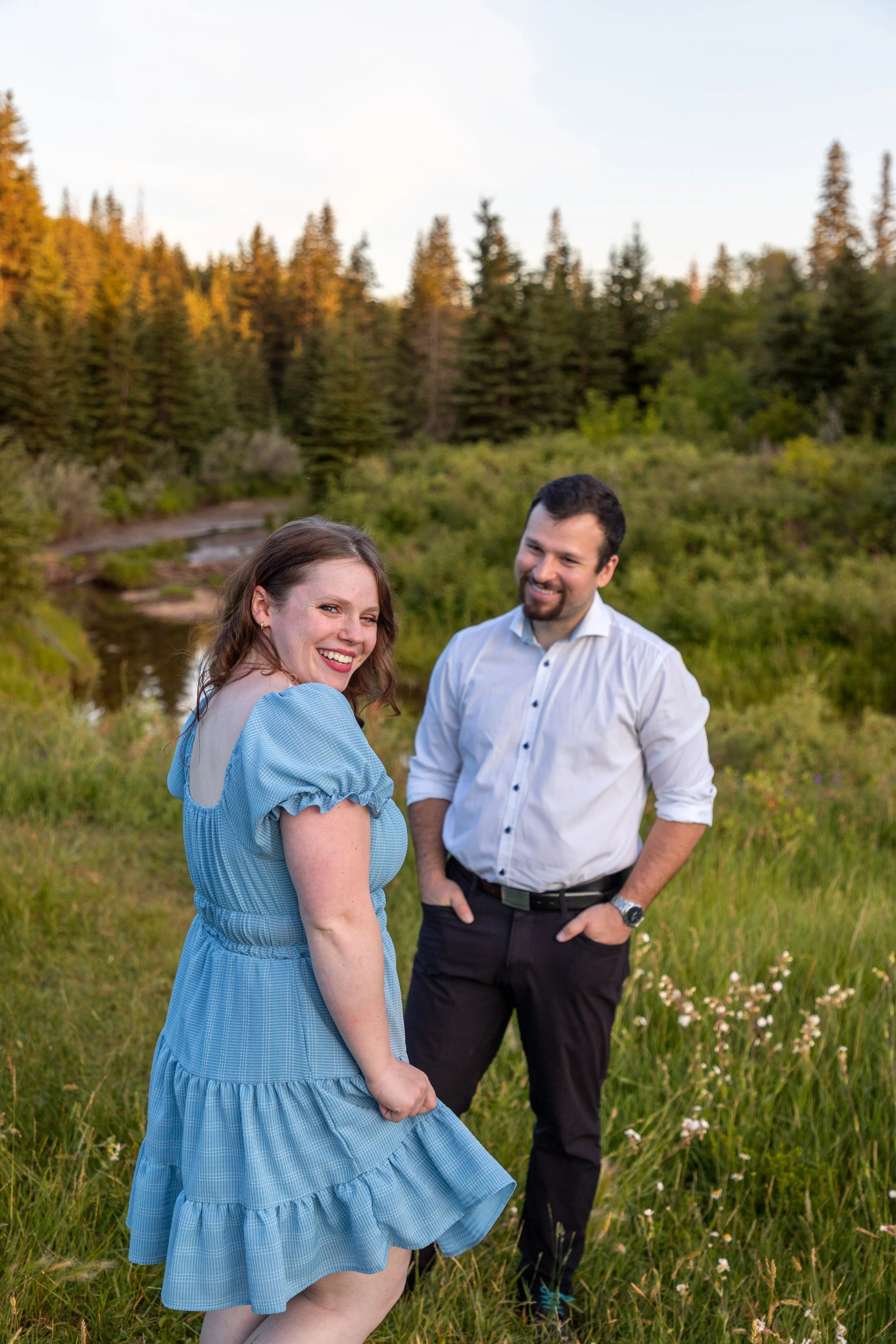 Stress-free Edmonton Engagement Photographer