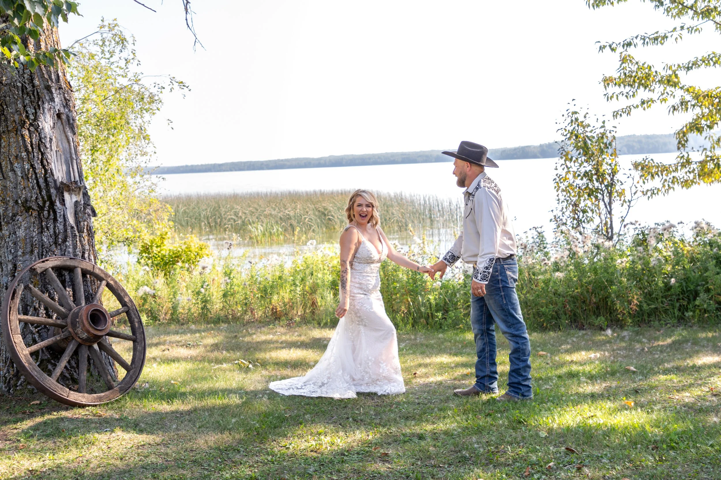 Lakeside Wedding Alberta
