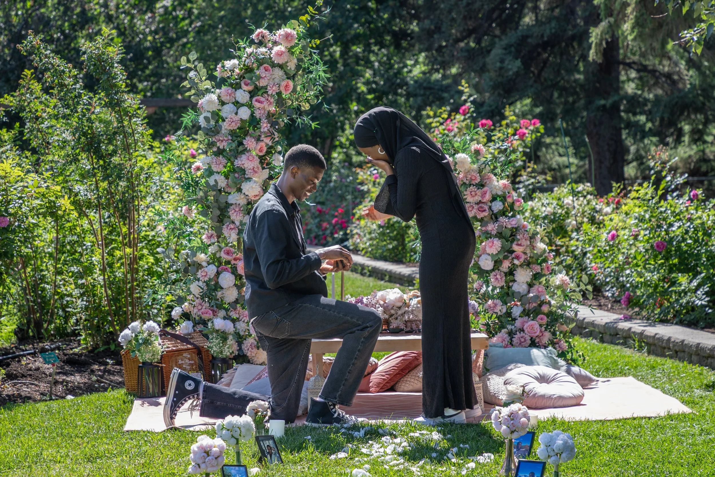 Surprise Proposal Photographer Edmonton Alberta