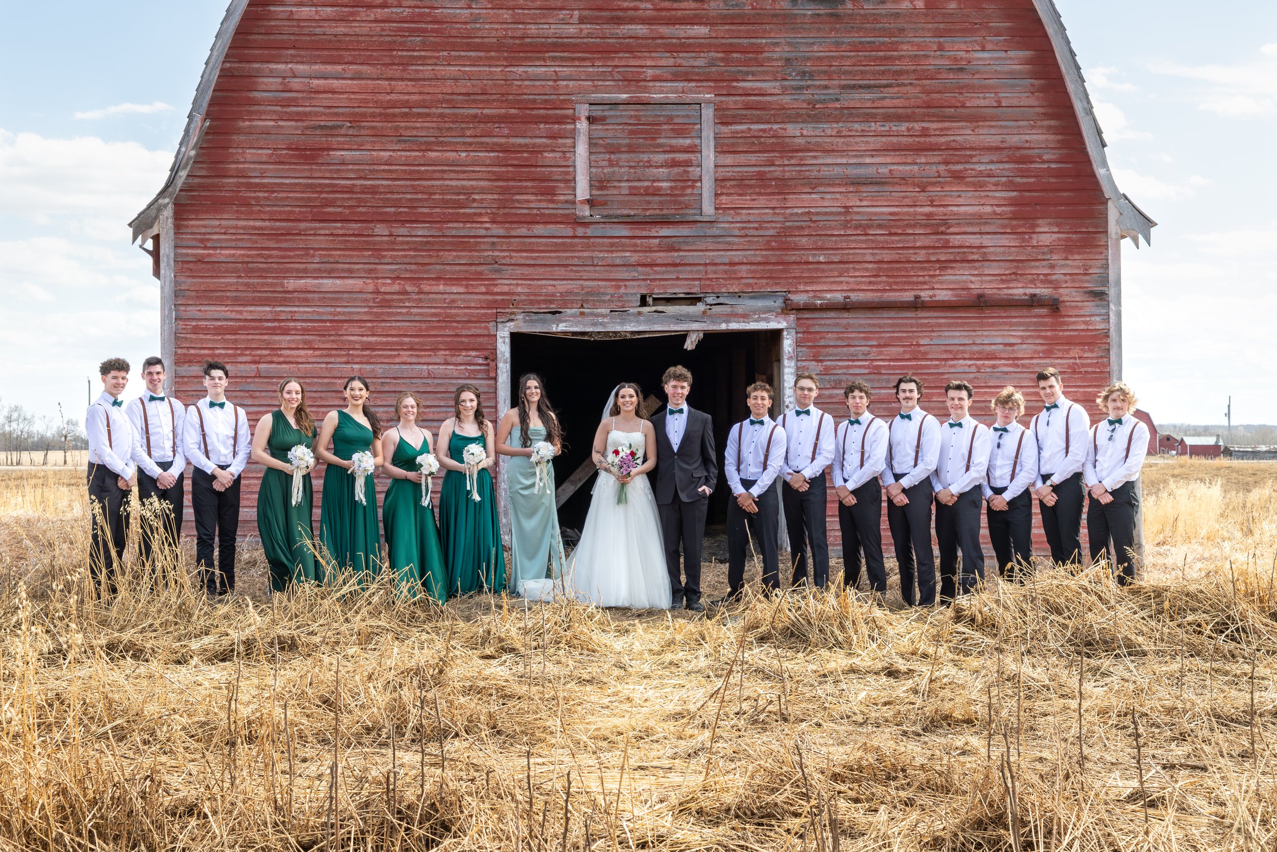 Alberta Wedding Party Portraits