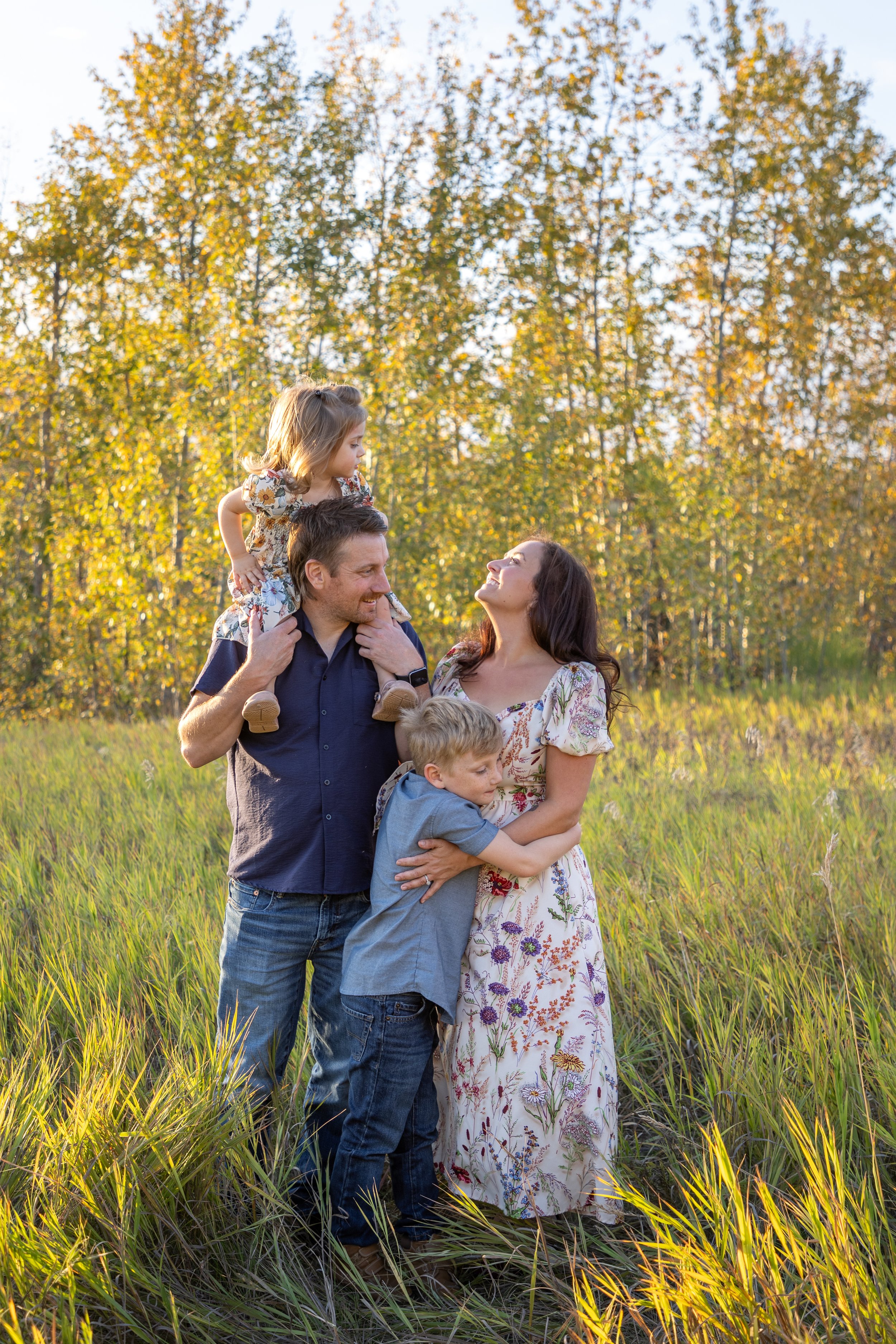 Edmonton Alberta Fall Family Photographer