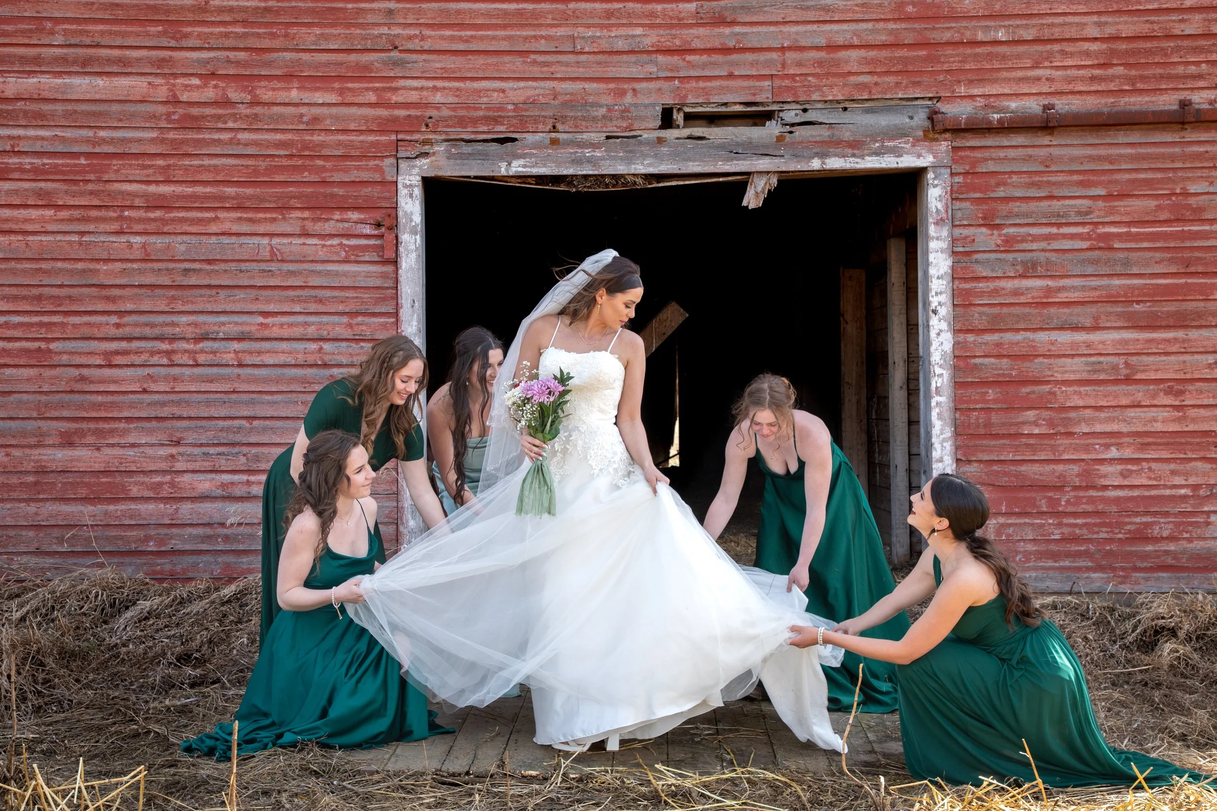 Bridal Party Portraits Alberta