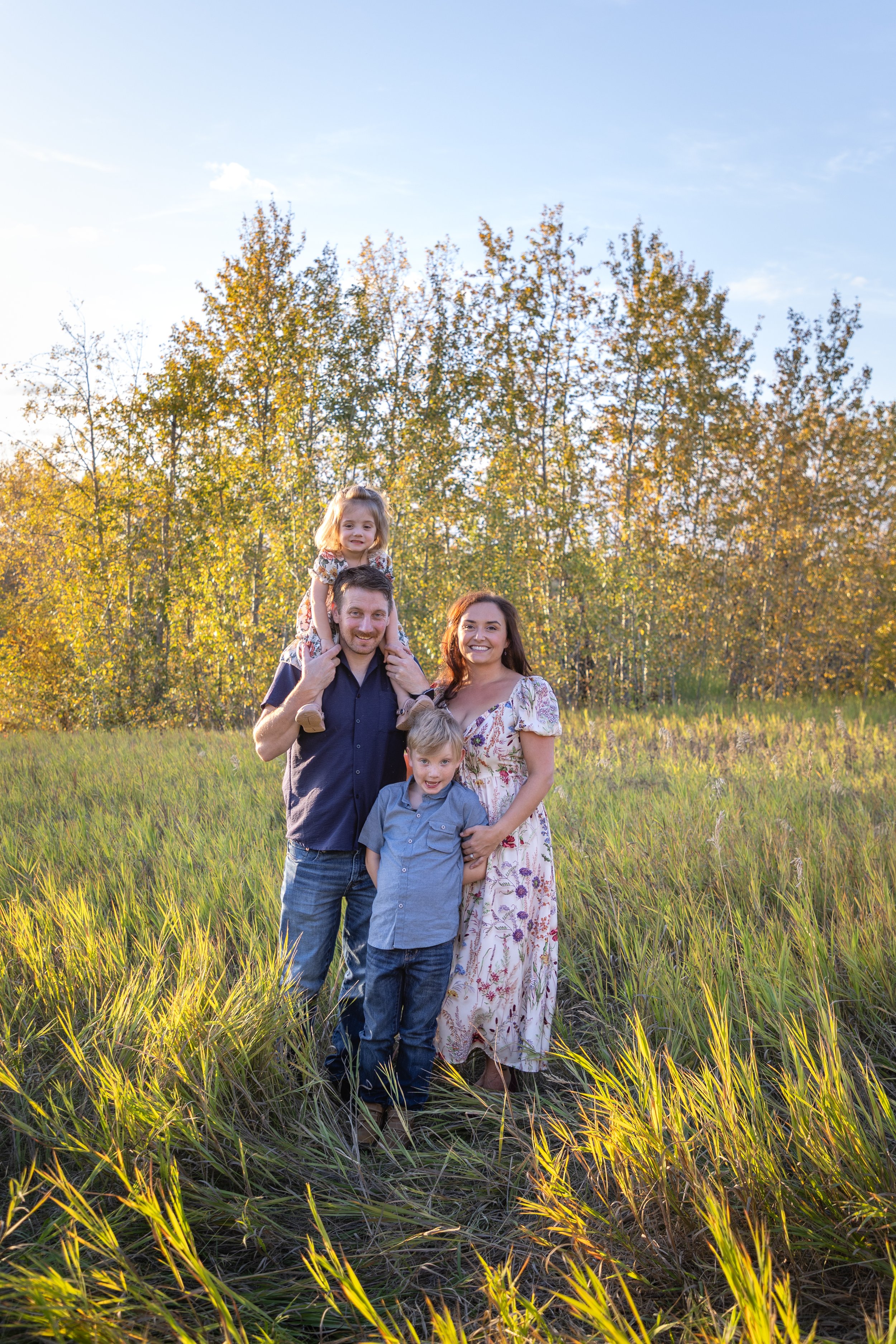 Edmonton Alberta Fall Family Photographer