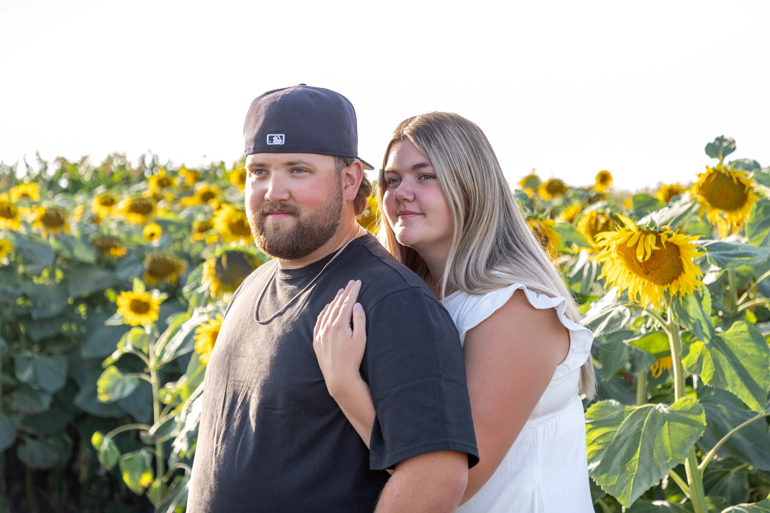 Sunflower Field Alberta Photographer