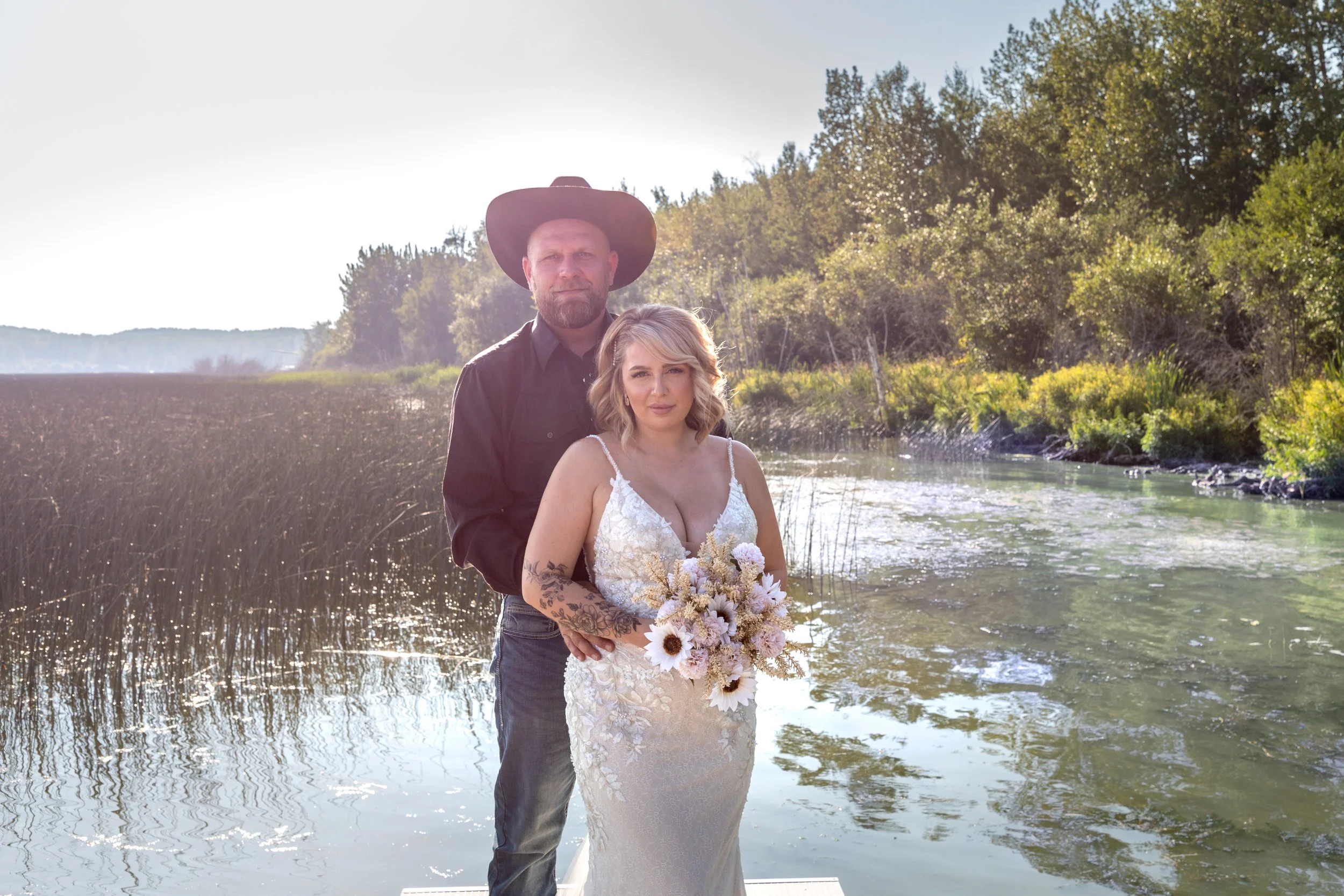 Barrhead Alberta Wedding on the Lake