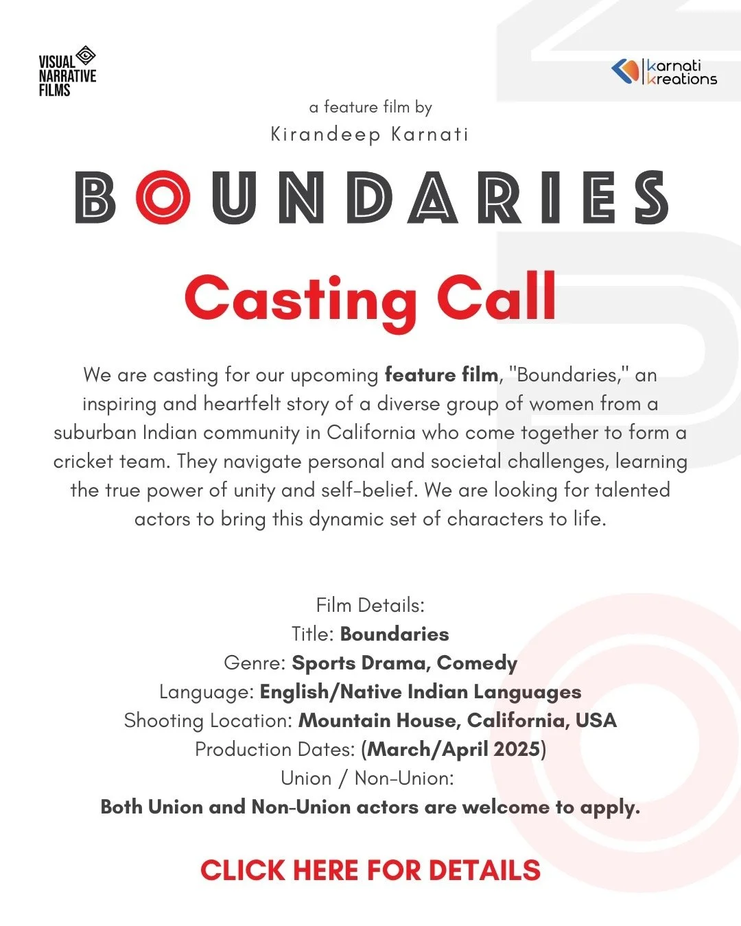 🌟Imagine the world you live in, seen through a completely different lens🌟

We're excited to announce our upcoming feature, &quot;Boundaries,&rdquo;&mdash;a story that breaks through everyday norms and explores life from an inspiring angle. As we ge