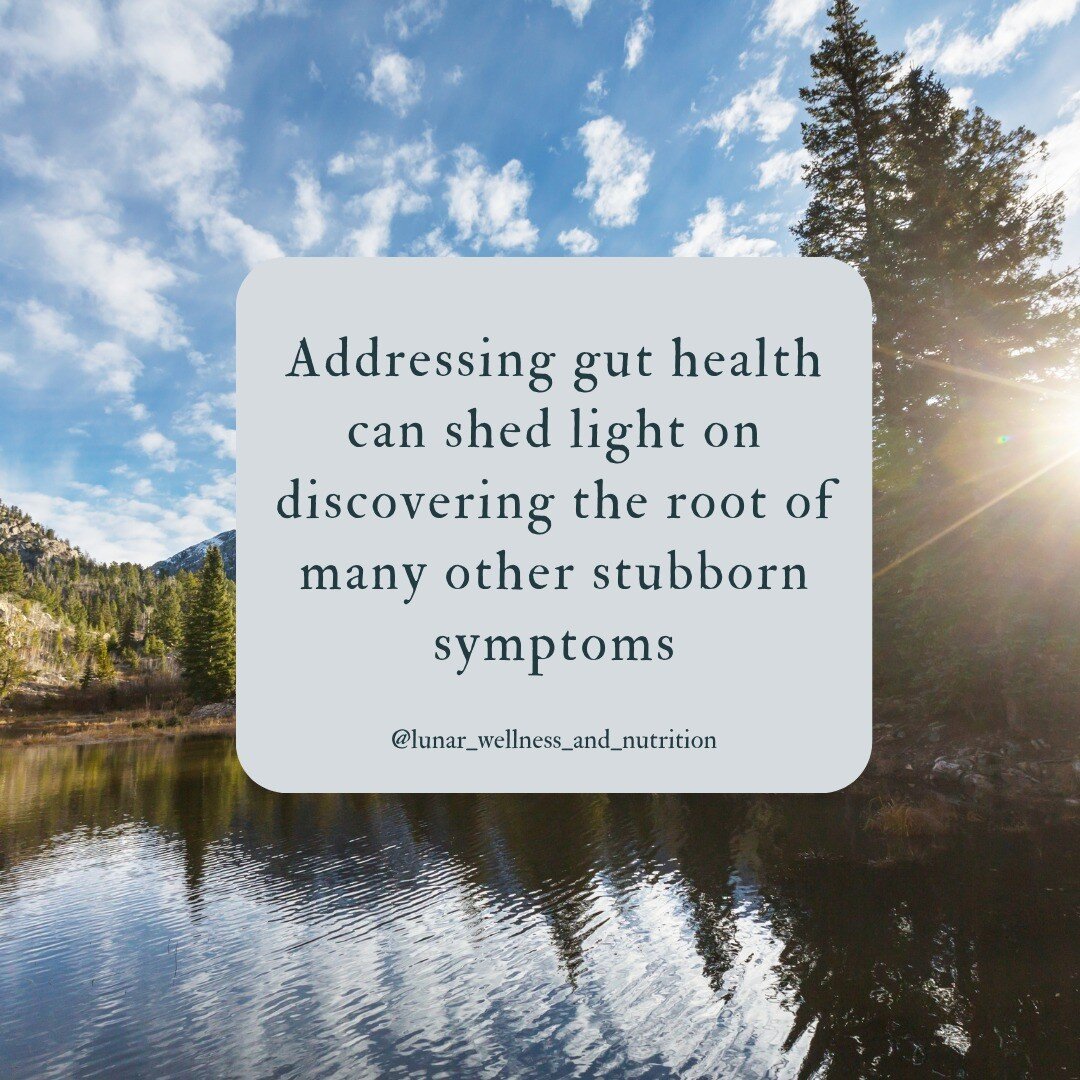 Did you know that investigating what is going on in the gut can tell you a lot about the rest of your health?

Much of inflammation can stem from the GI when we have leaky gut, and undigested food particles and other pathogens get into the bloodstrea