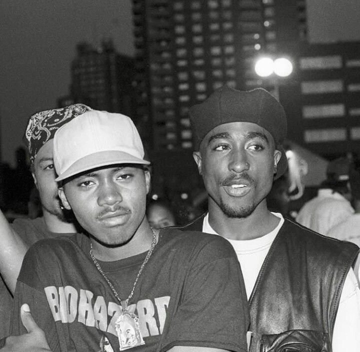 Nasir Jones & Tupac Shakur