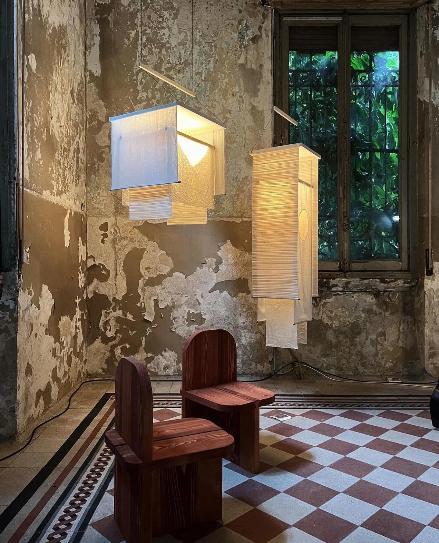 Pendants by @ladiesandgentlemenstudio at Salone this year, via @eyeswoon