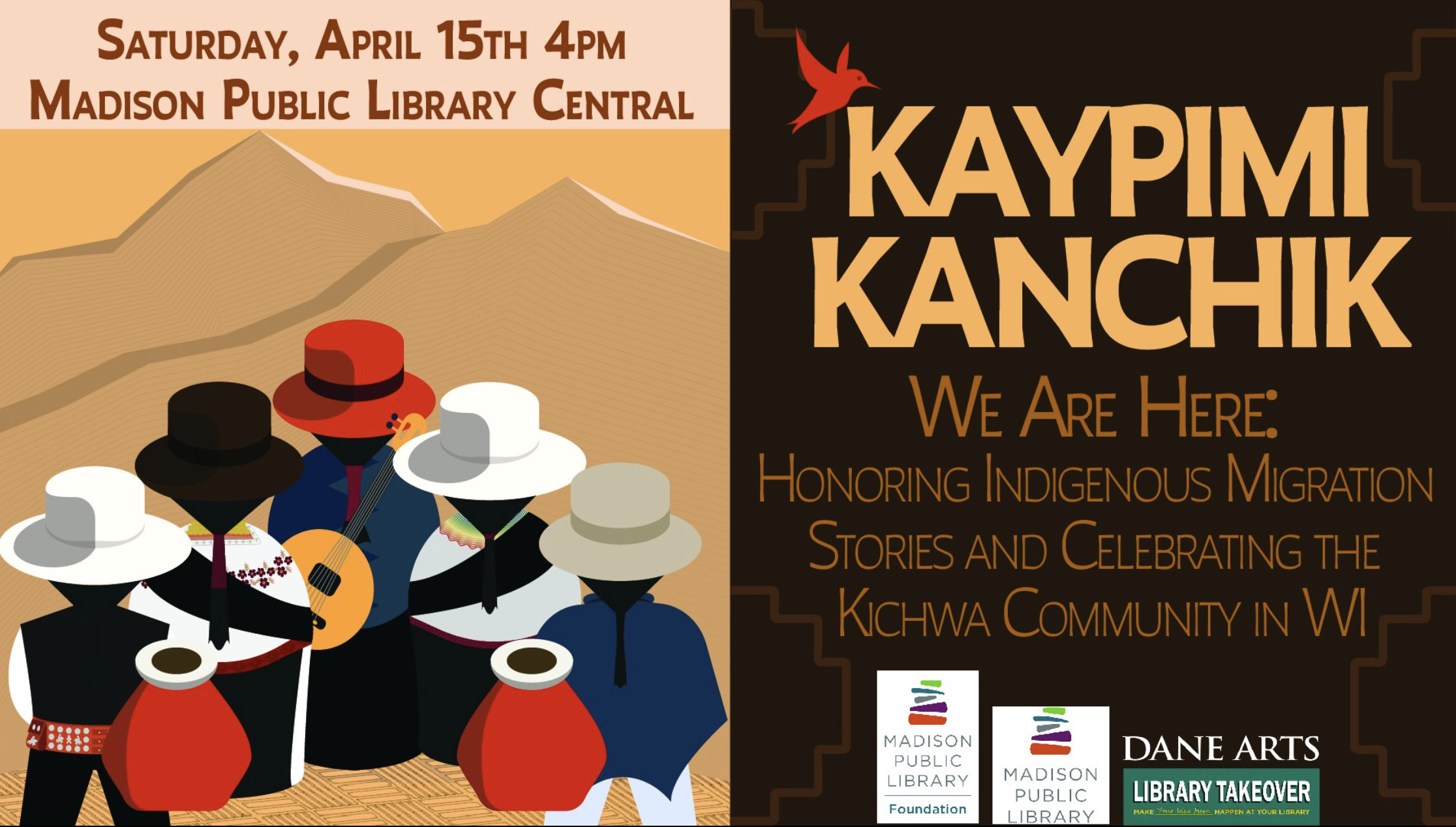 Kaypimi Kanchik | We Are Here: Honoring Indigenous Migration Stories &amp; Celebrating Kichwa Community