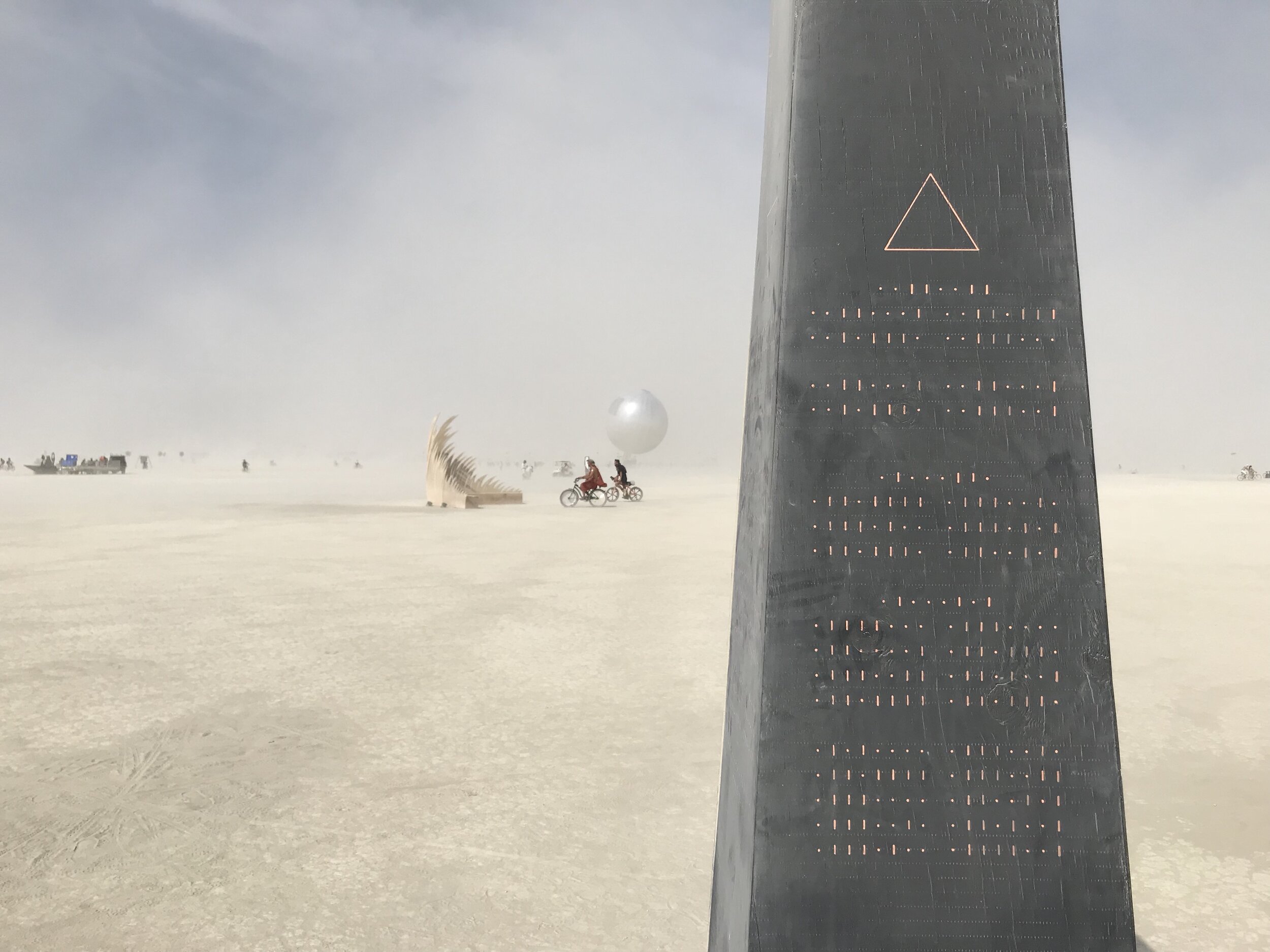The Orb is visible in the far background