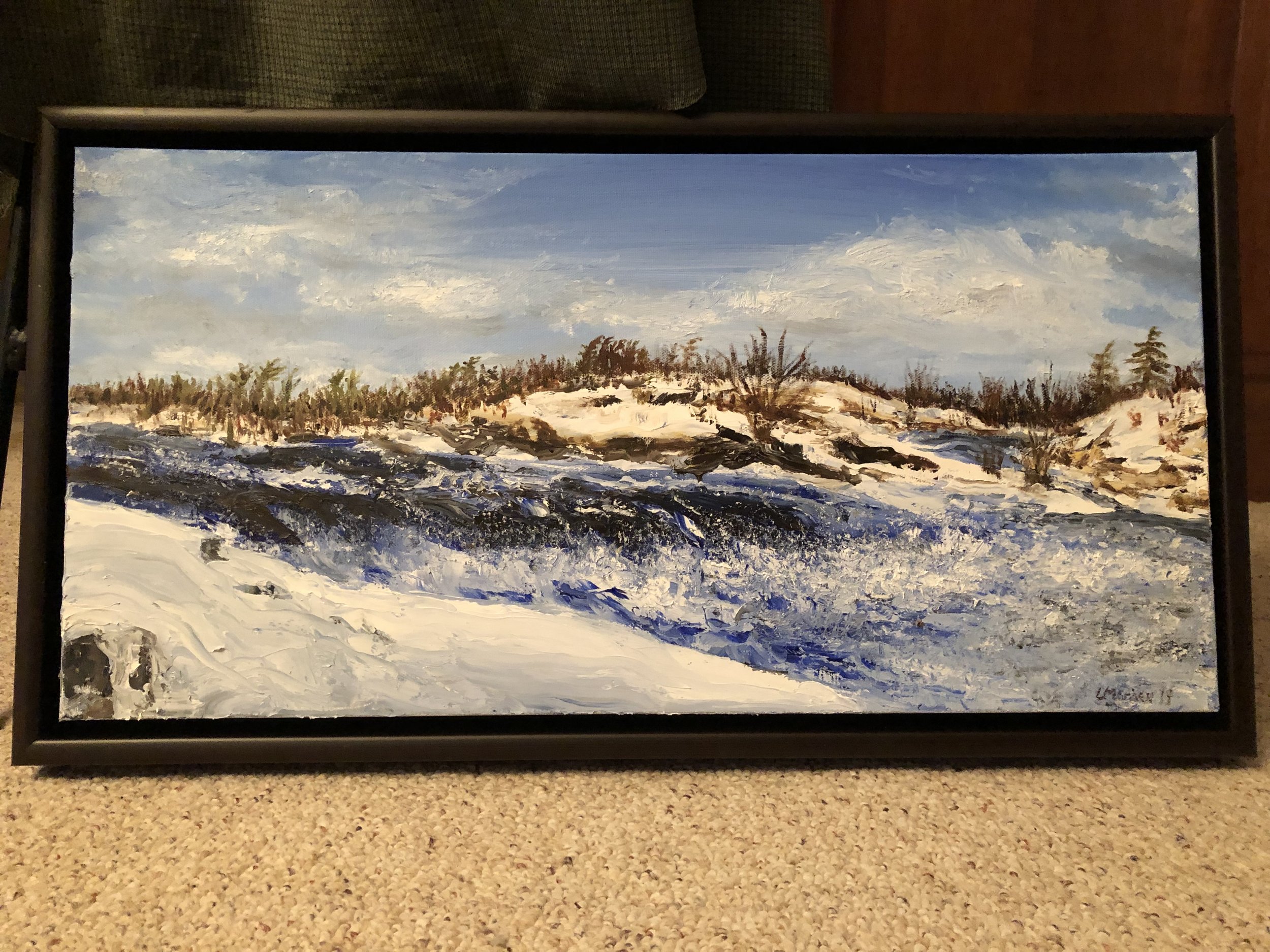 "Athabasca River" 2019  Auction Donation