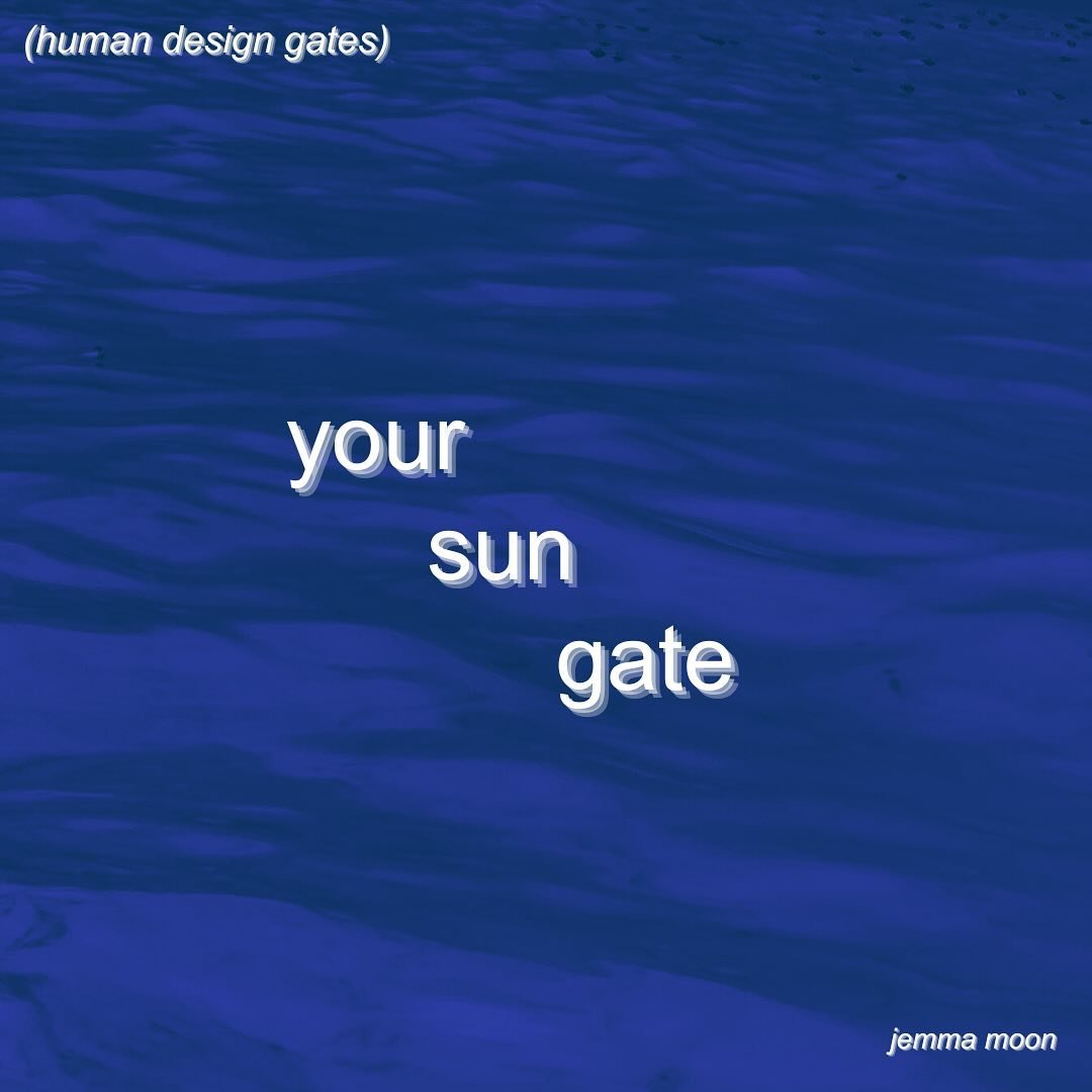 🌞unlocking your purpose with your conscious sun gate🌞

let&rsquo;s do a dive into the gates I most commonly use in readings.&nbsp;your sun gate represents your life&rsquo;s work and the essence of who you are. it&rsquo;s arguably the most important