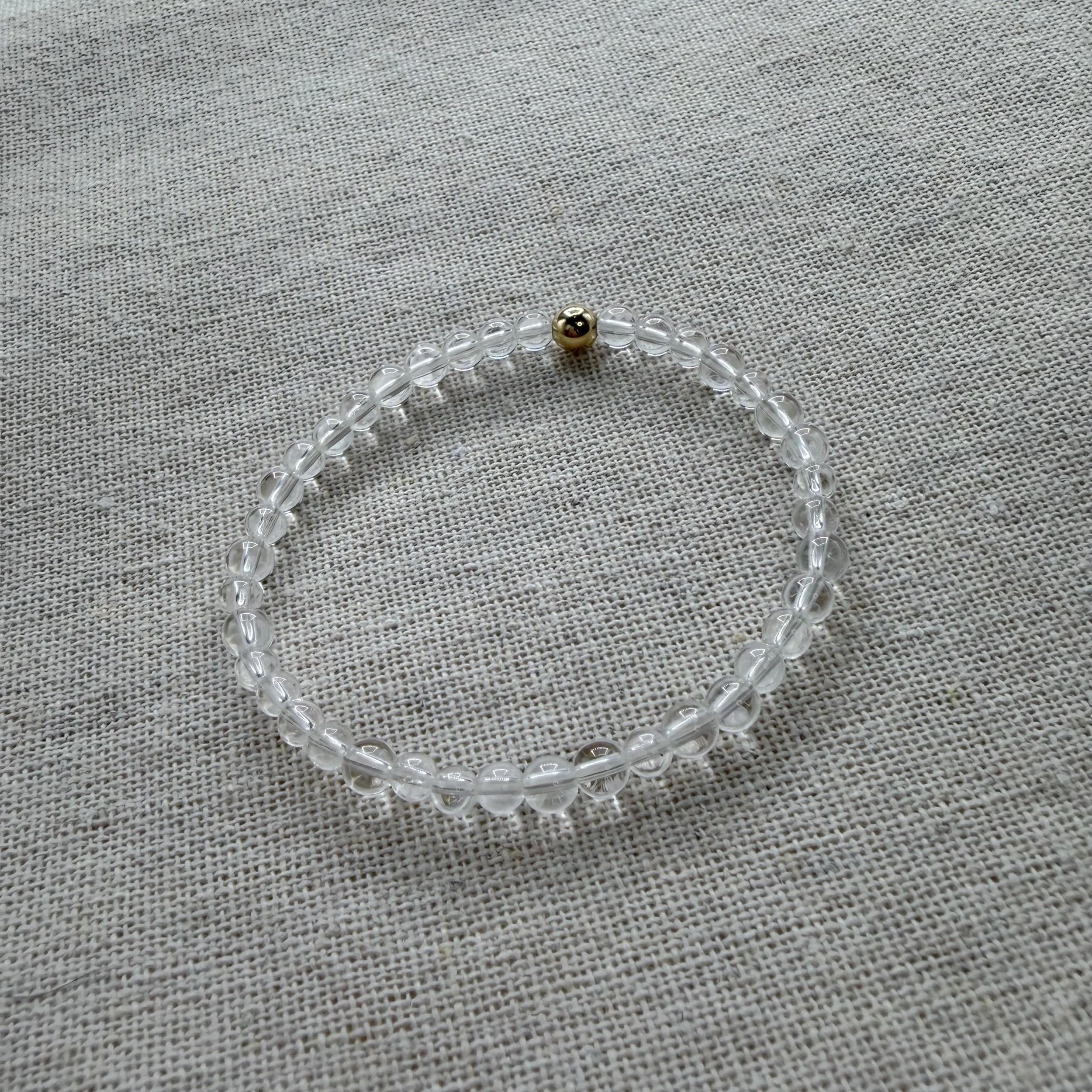 Clear Quartz Alignment Bracelet
