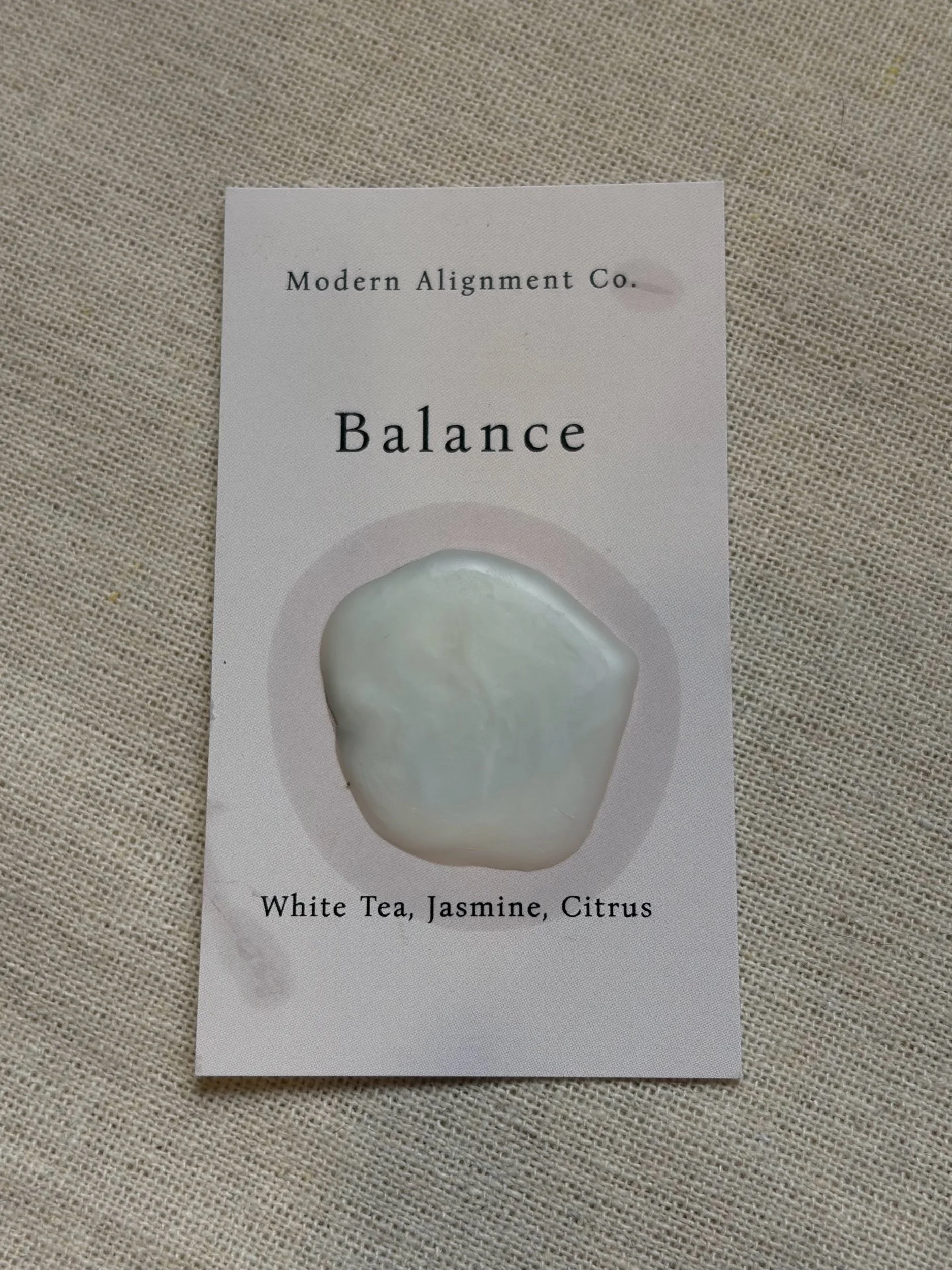 Balance Scent Card