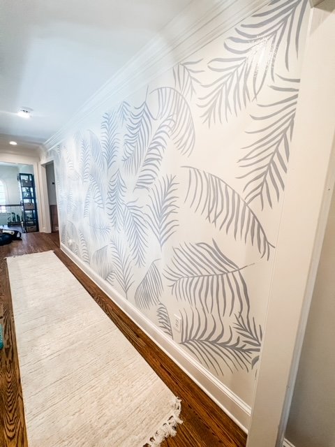 Large Palms Accent Wall