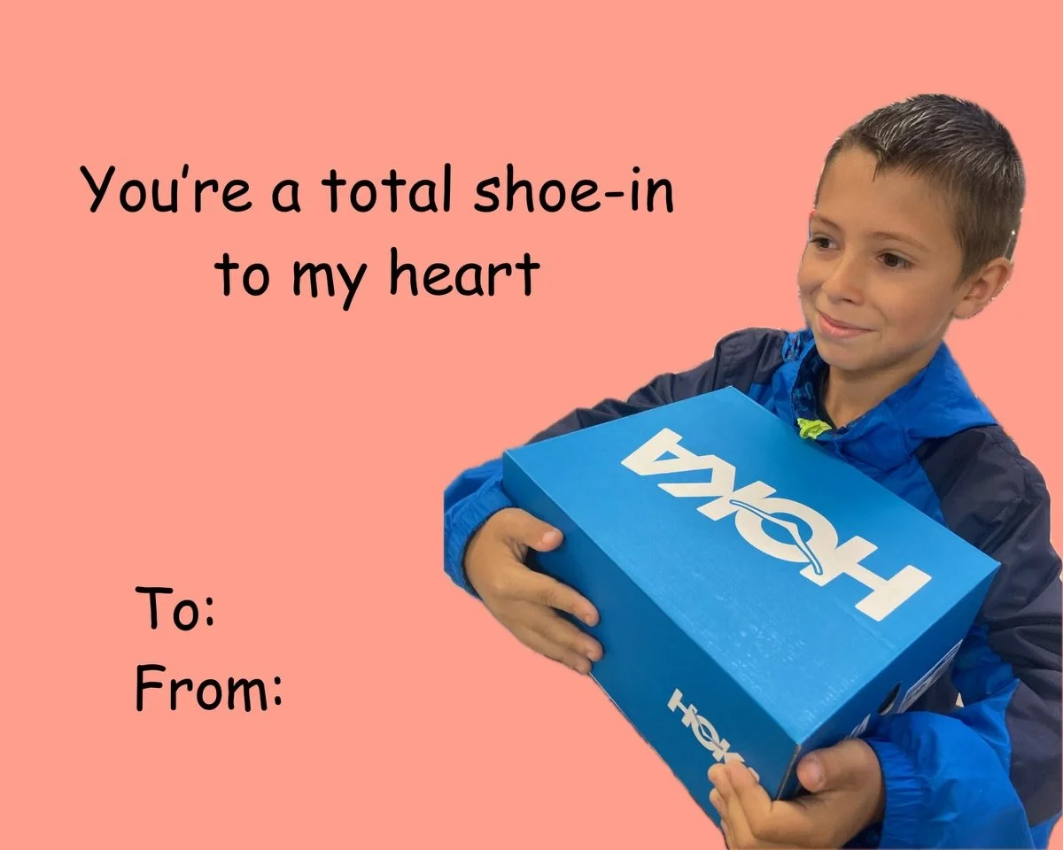 It&rsquo;s Valentine&rsquo;s Day, and it&rsquo;s love at first &lsquo;stride&rsquo; for all of you! Whether you are a runner, parent, coach, supporter, or community member, we are wishing you all a day filled with love, laughter, and of course, some 