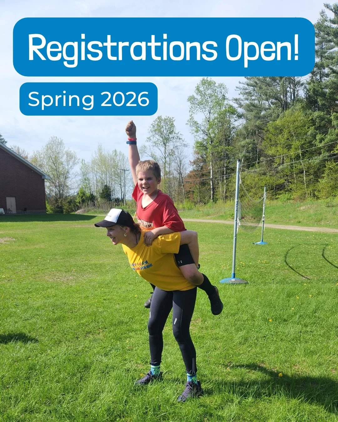 The news you&rsquo;ve been waiting for is here - Spring Season registrations are open and practice times are live! Head to the link in our bio or our stories to register your runner and find out when practices are. Oh, and did we mention it&rsquo;s F