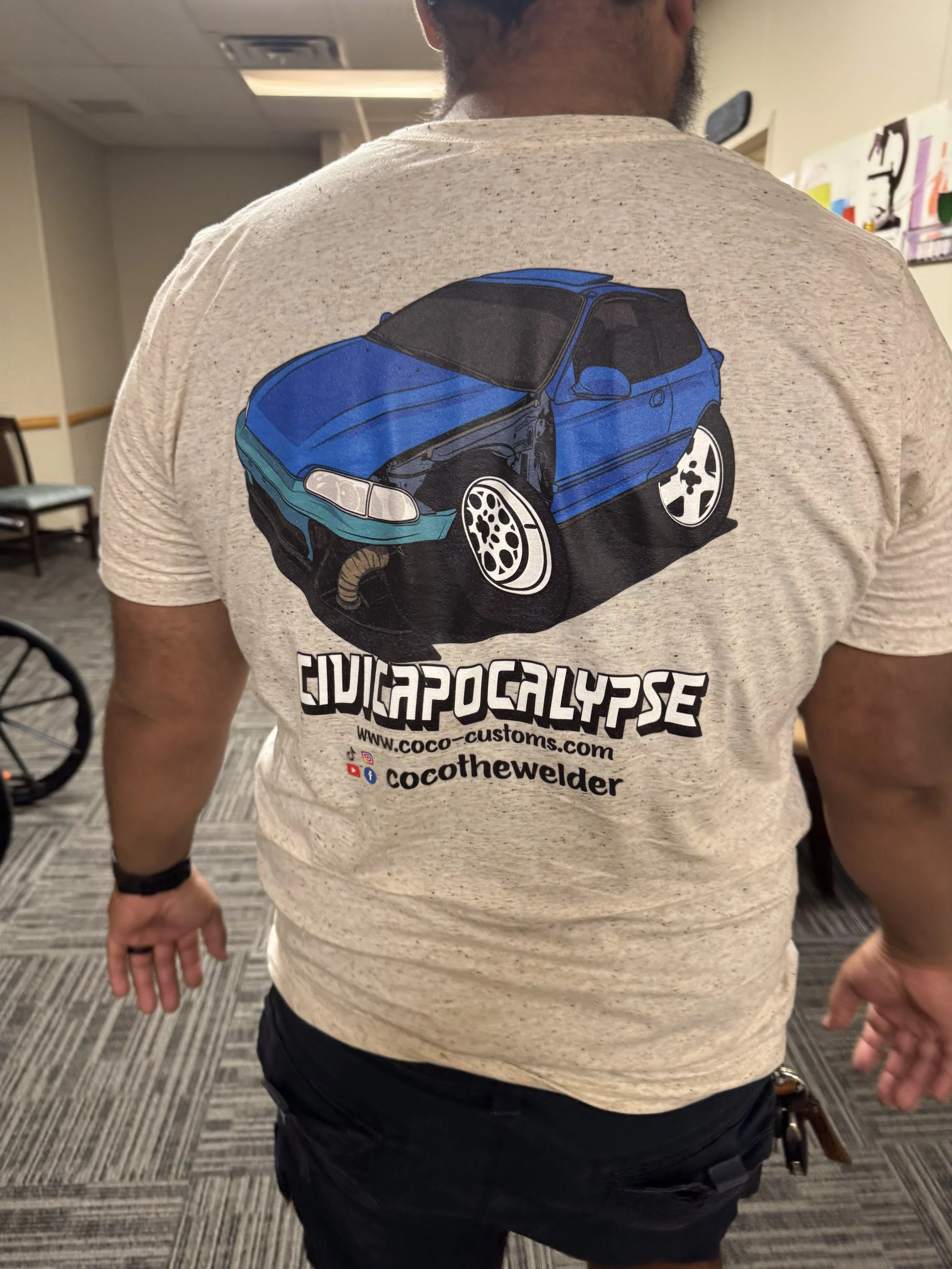 Short sleeve t-shirt ulta soft - team civicapocalypse