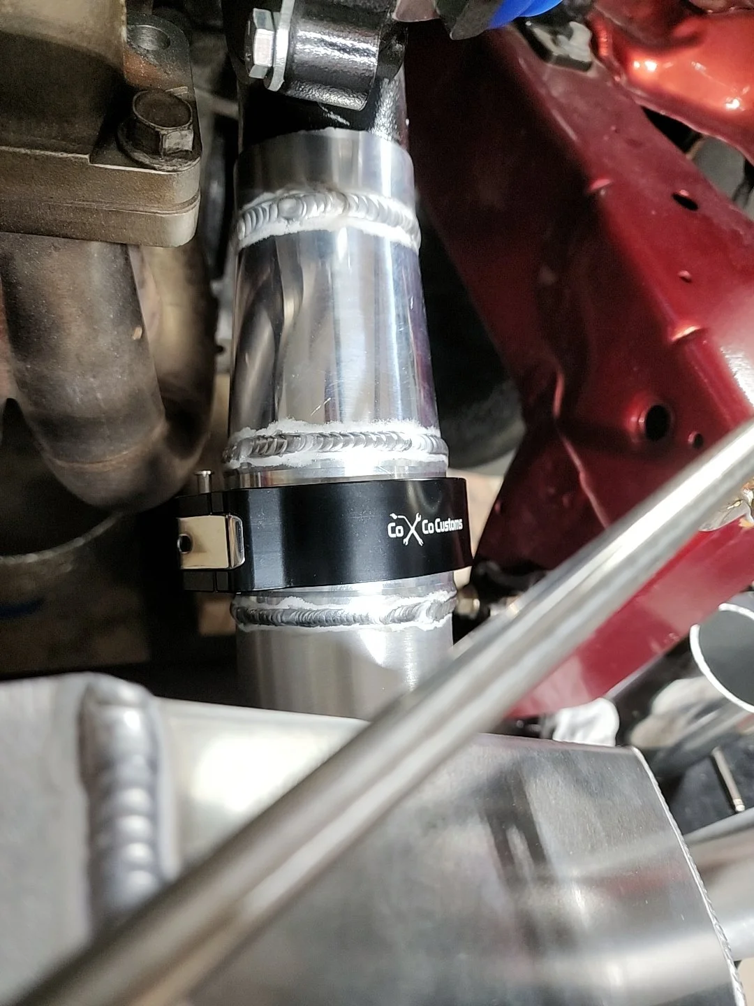 Coco Customs pinless quick release hd clamps for aluminum w/ high performance o ring