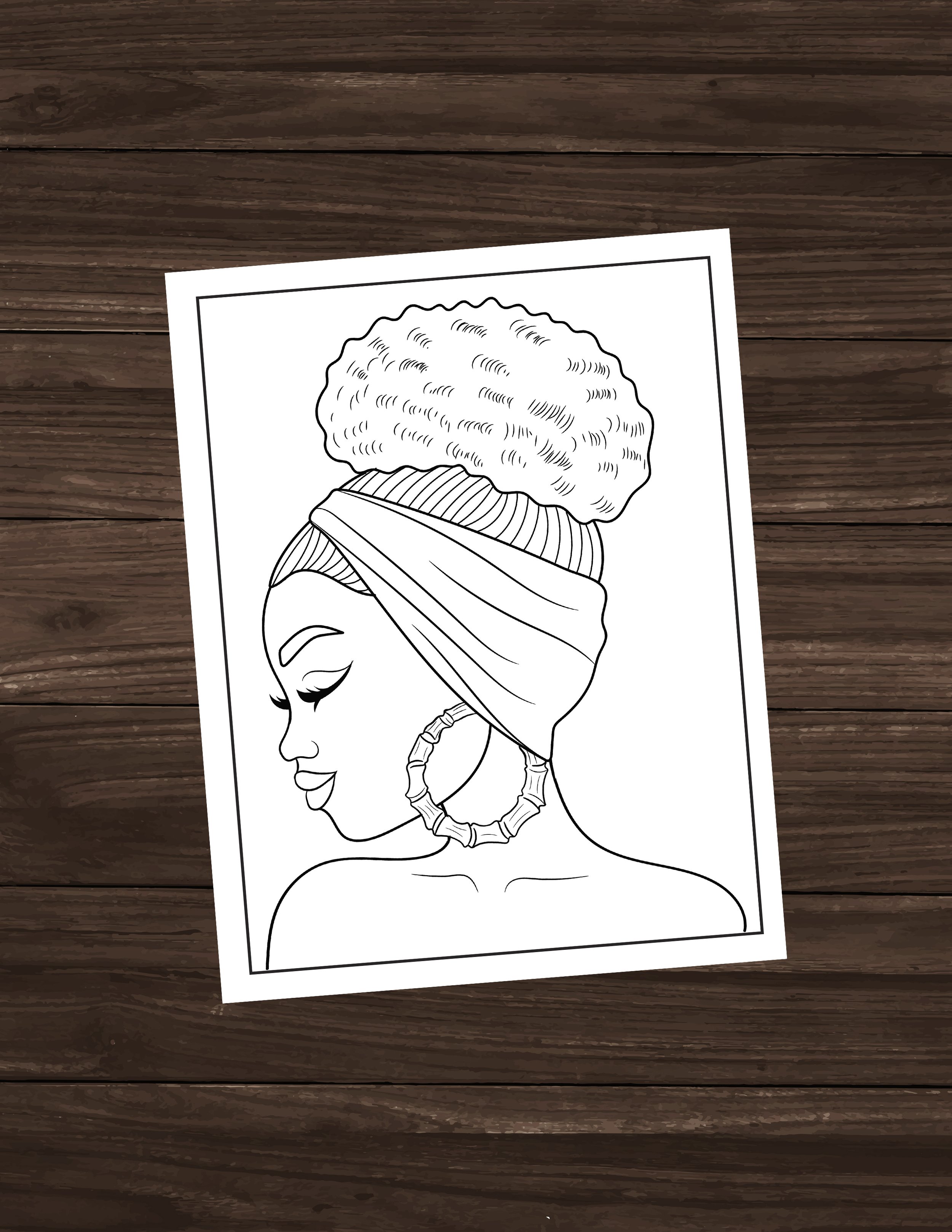 Black Girl - Headwrap