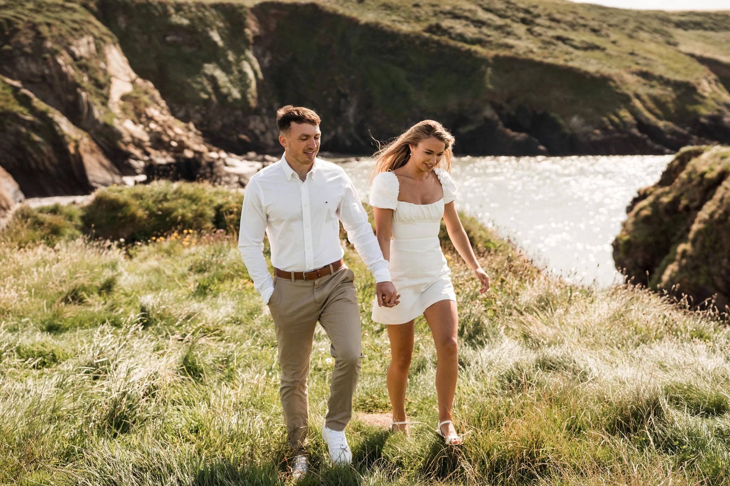 Sarah &amp; Sean at Goat Island Beach